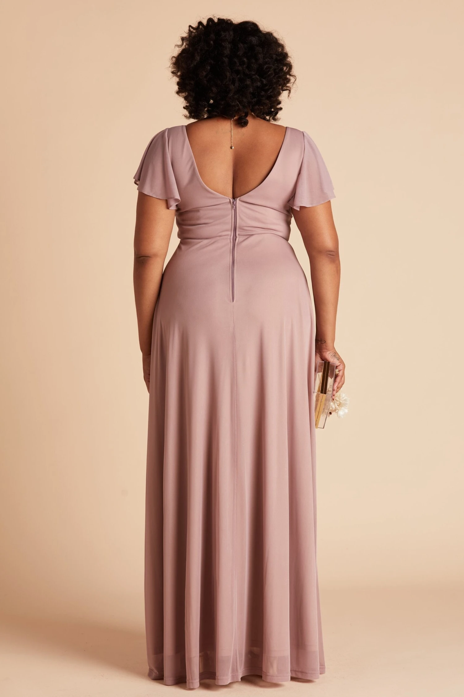 Hannah Dress - Mauve - Image 13