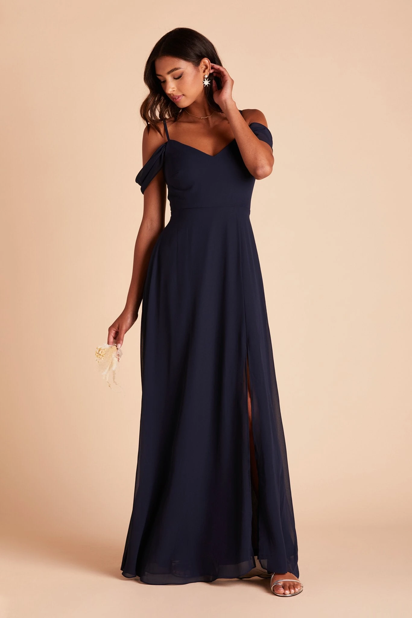 Devin Convertible Dress - Navy - Image 9