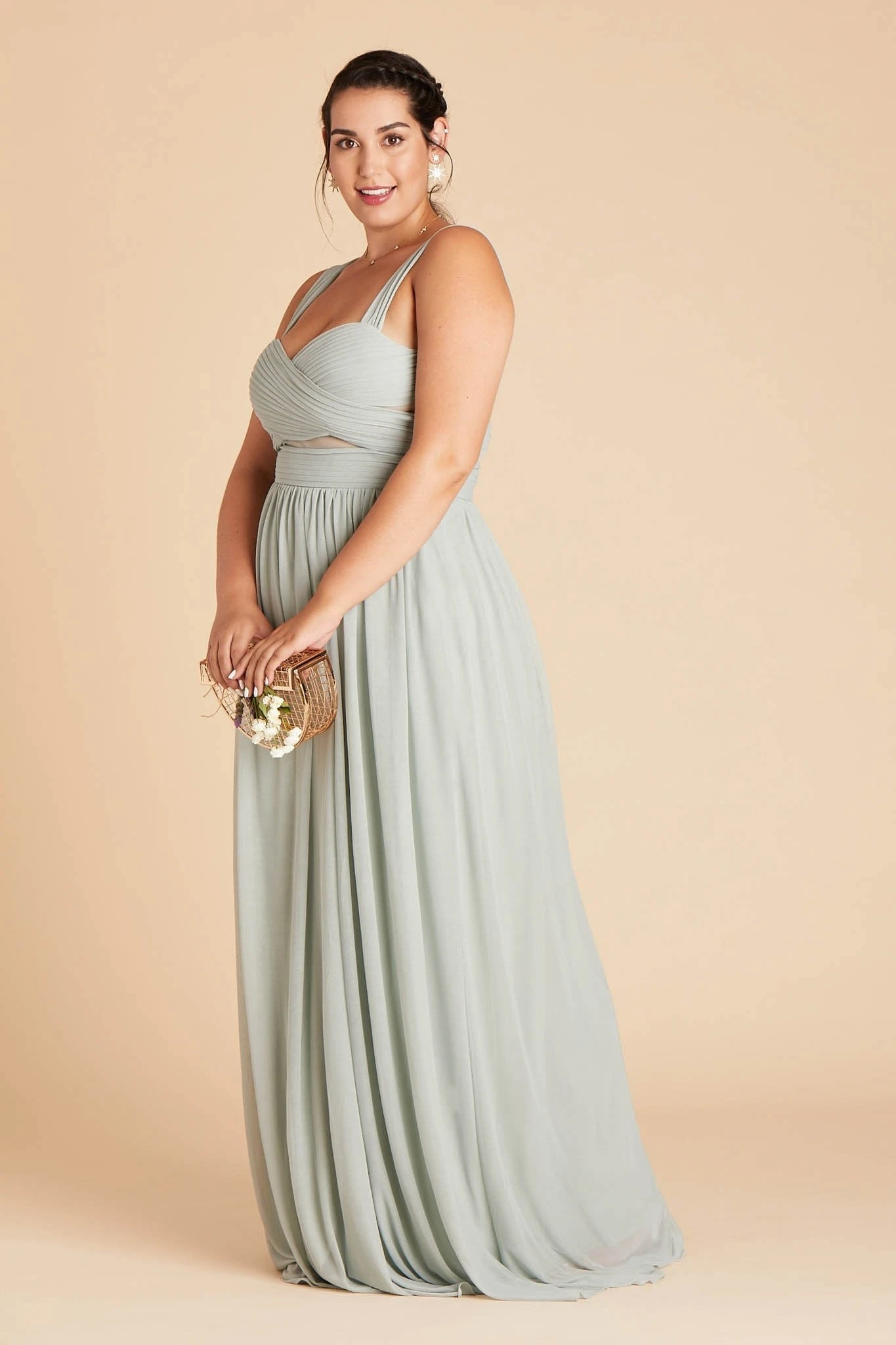 Elsye Dress - Sage - Image 9
