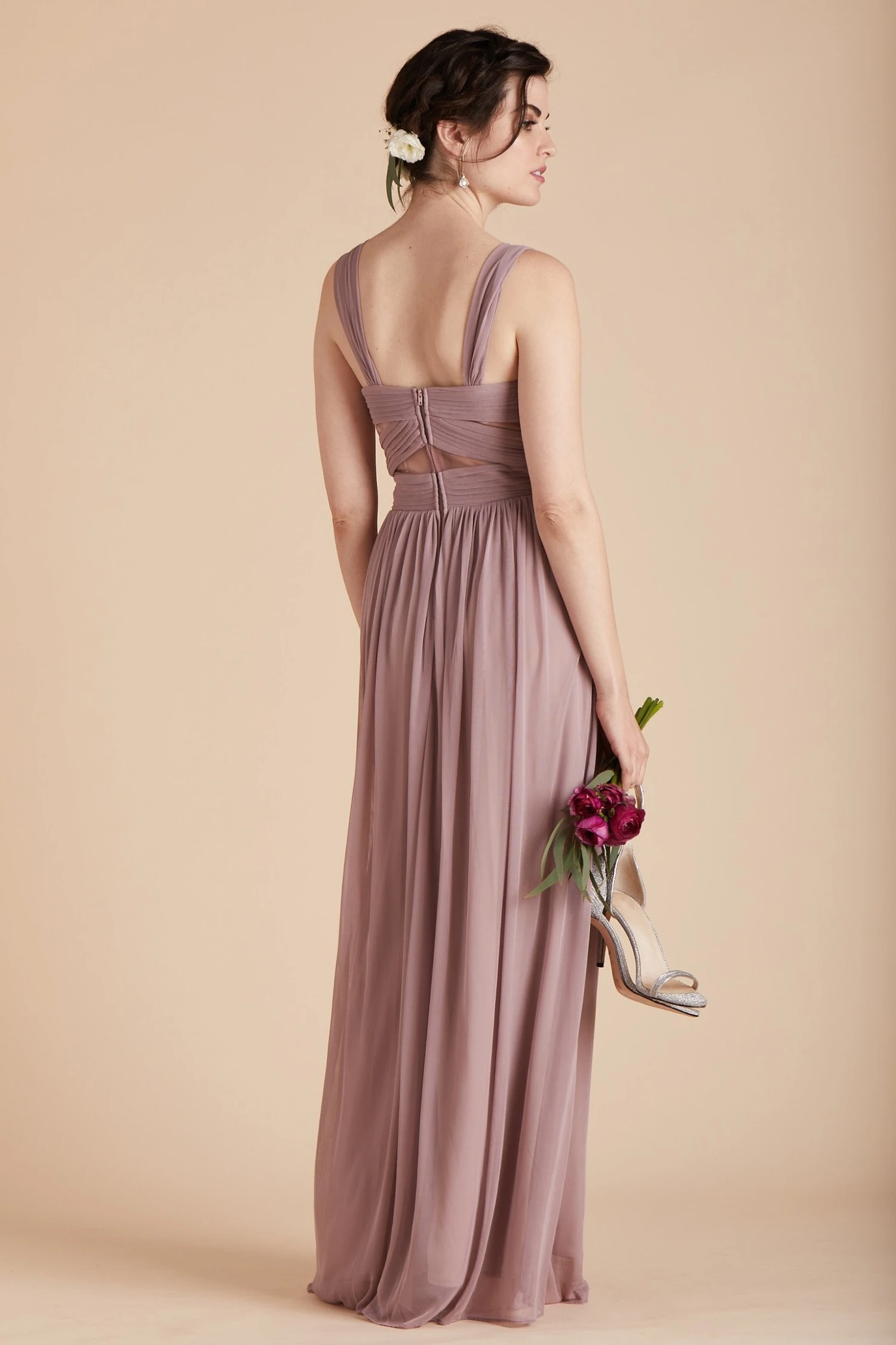 Elsye Dress - Mauve - Image 2