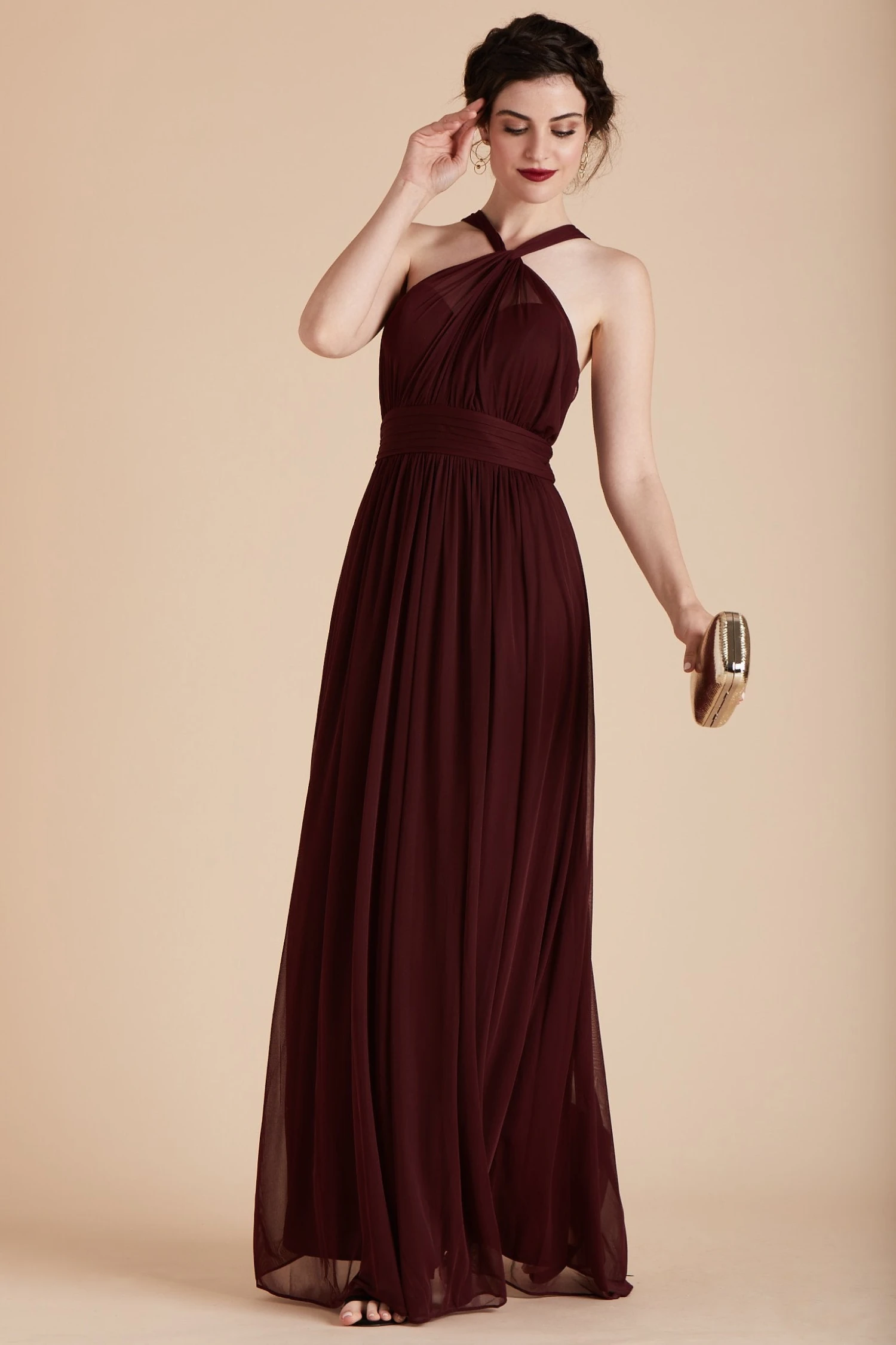 Kiko Dress - Cabernet - Image 4