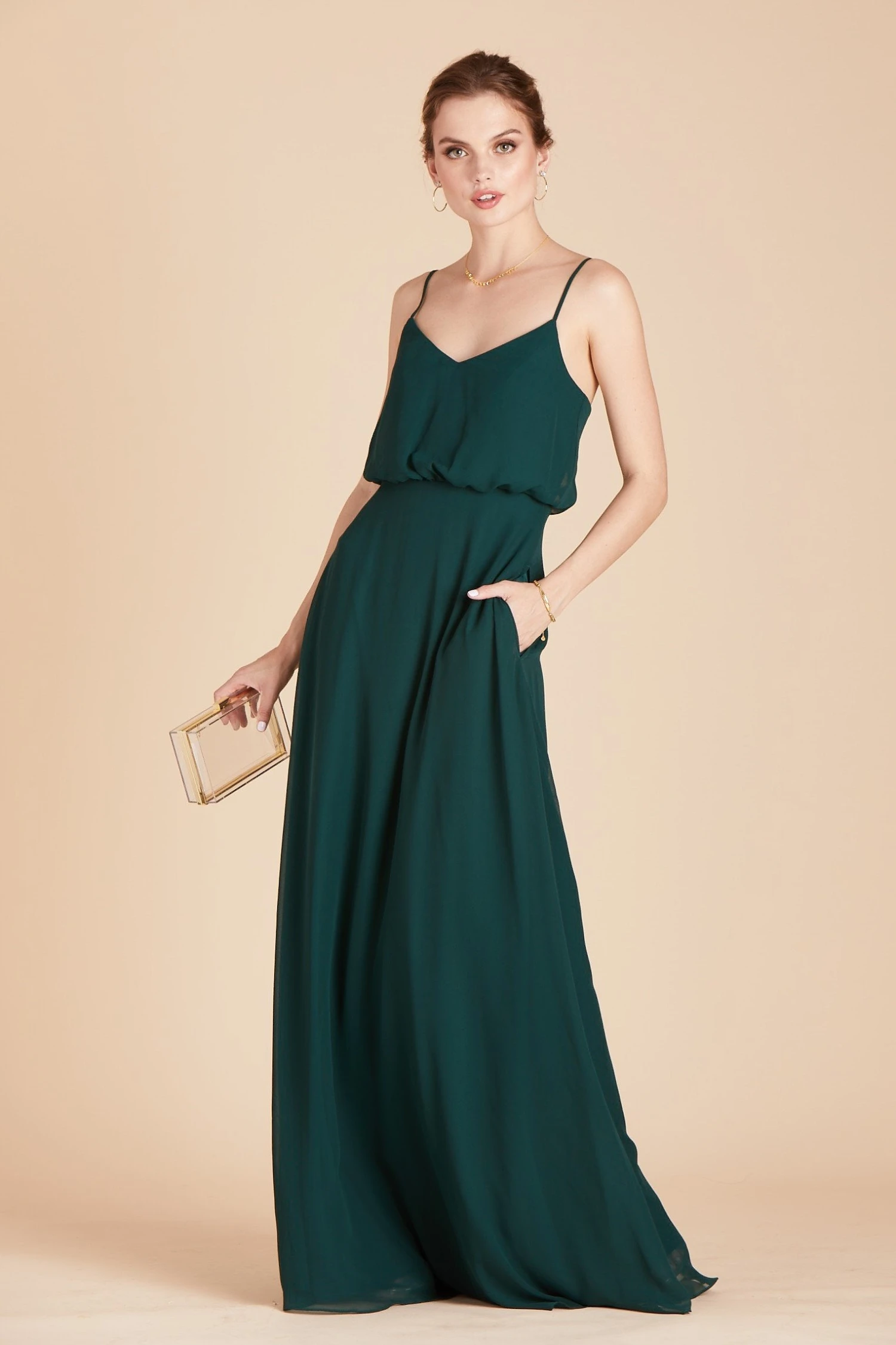 Gwennie Dress - Emerald - Image 8