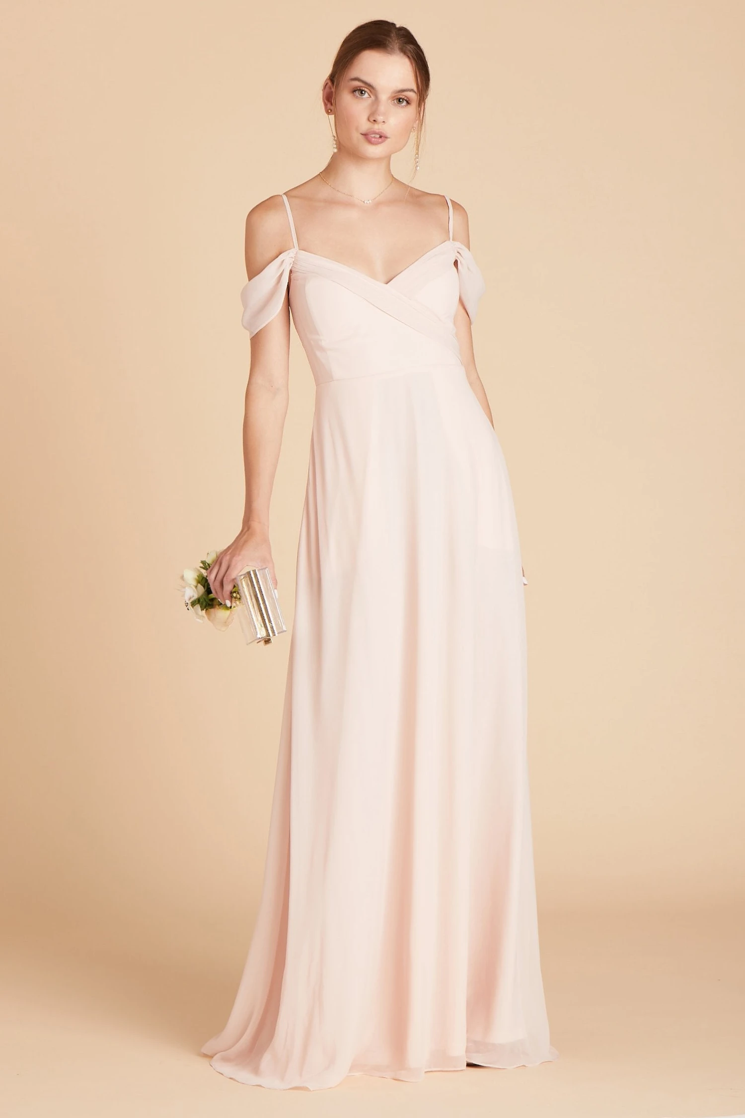 Spence Convertible Dress - Pale Blush - Image 9