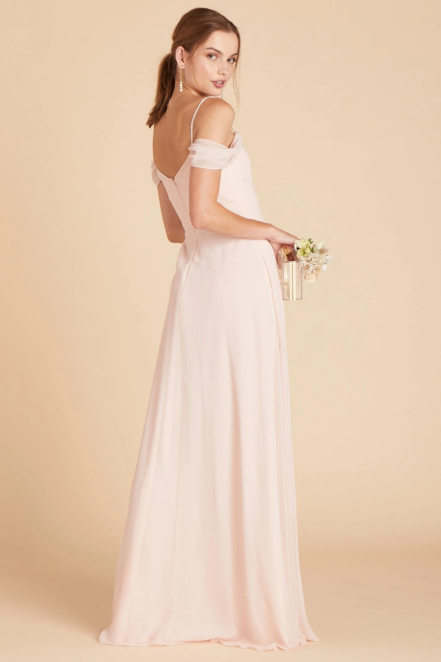Spence Convertible Dress - Pale Blush - Image 3