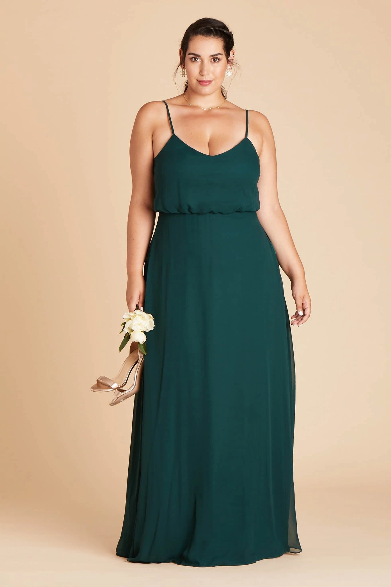 Gwennie Dress - Emerald - Image 17