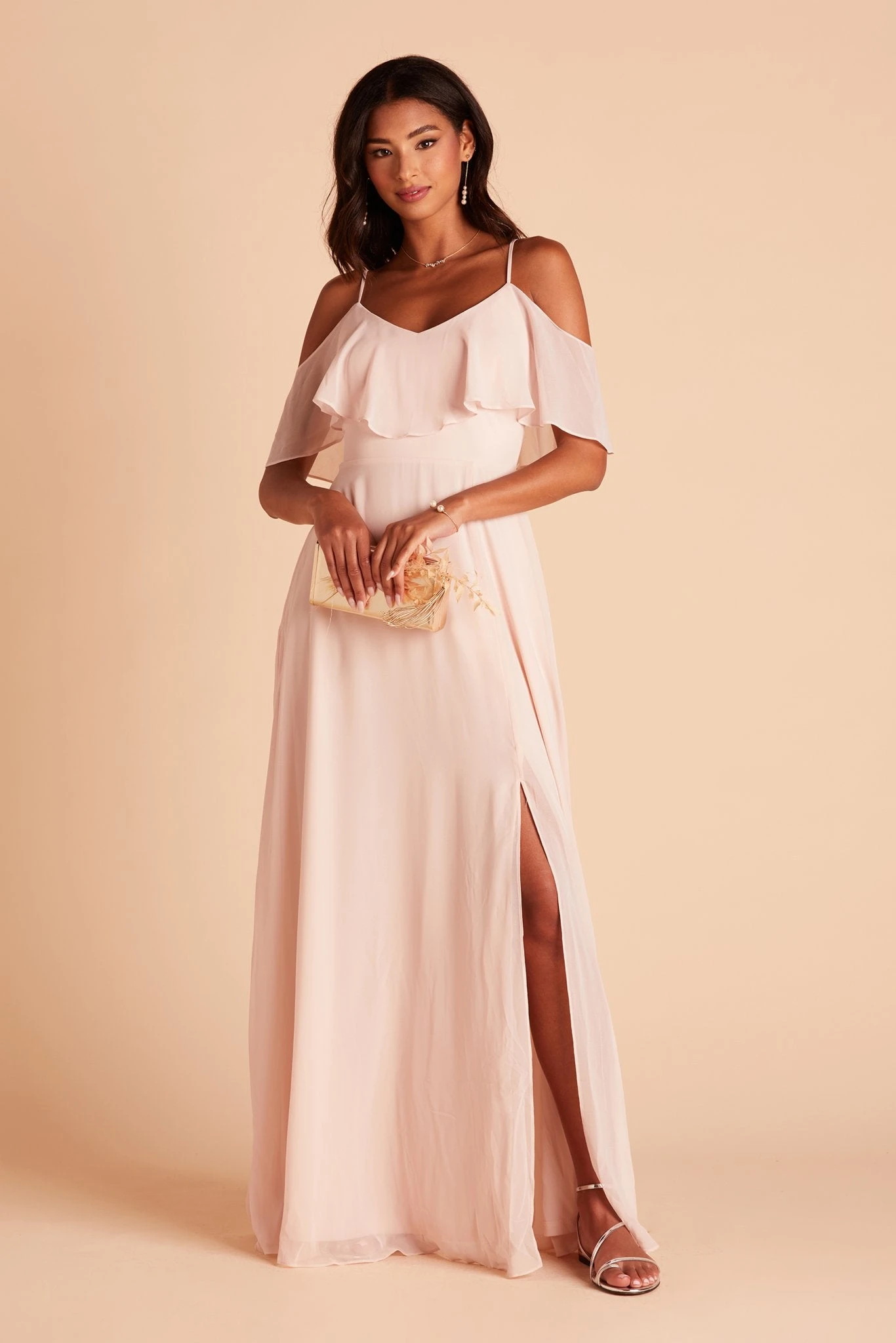 Jane Convertible Dress - Pale Blush - Image 12