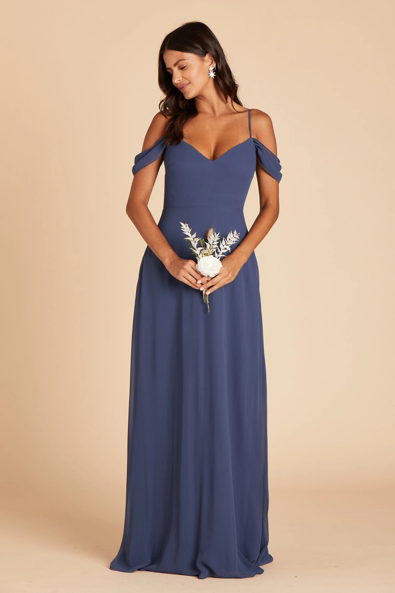 Devin Convertible Dress - Slate Blue - Image 15