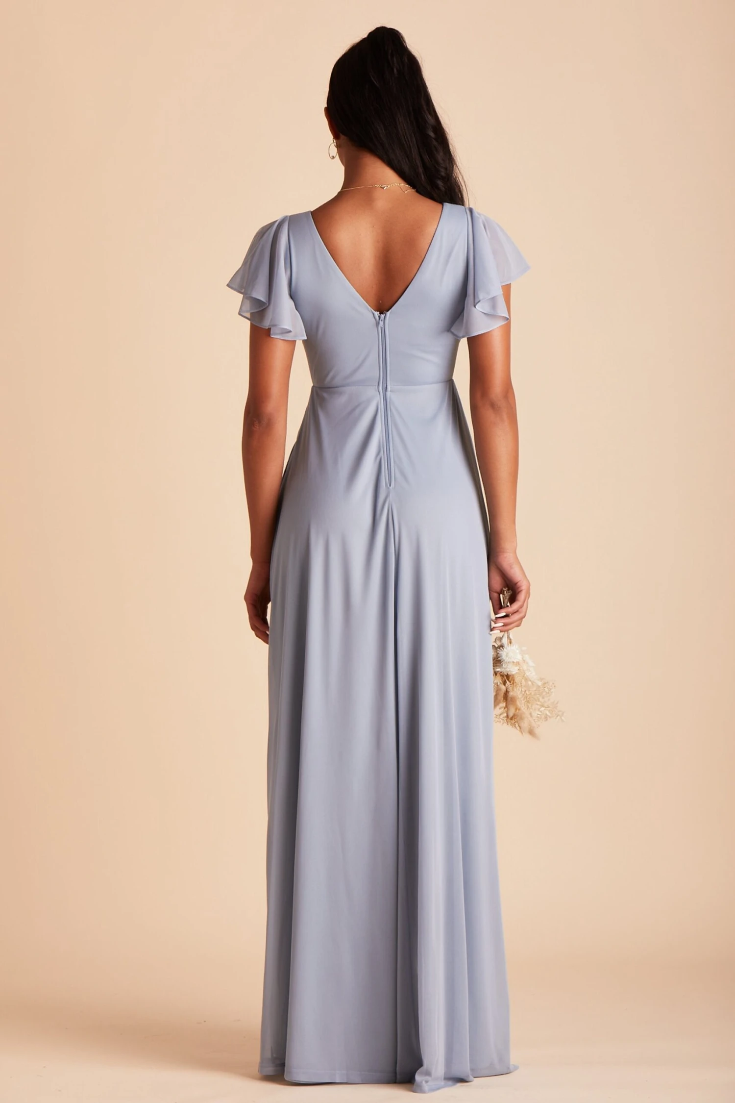 Hannah Dress - Dusty Blue - Image 9