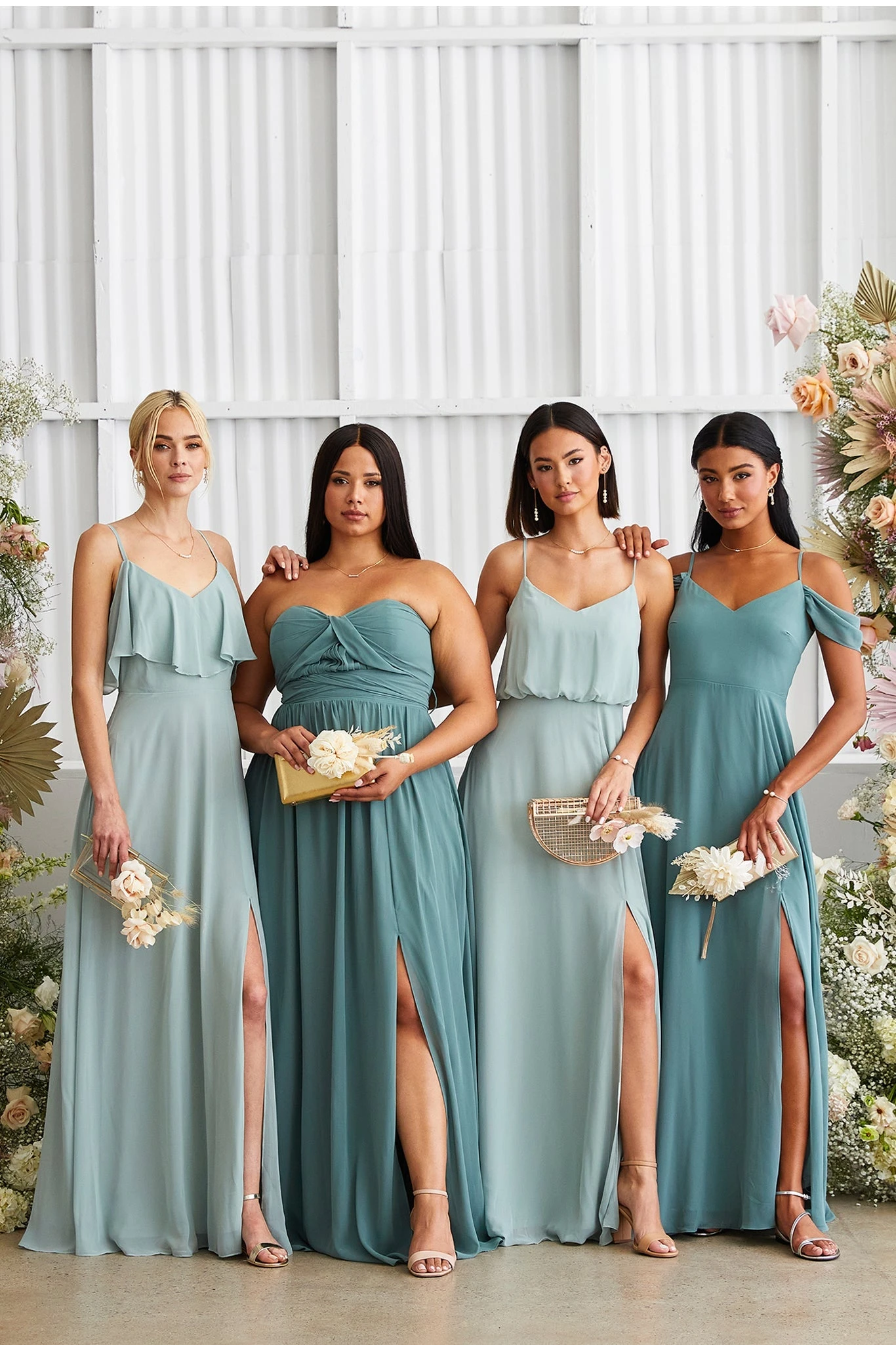 Grace Convertible Dress - Sea Glass - Image 2