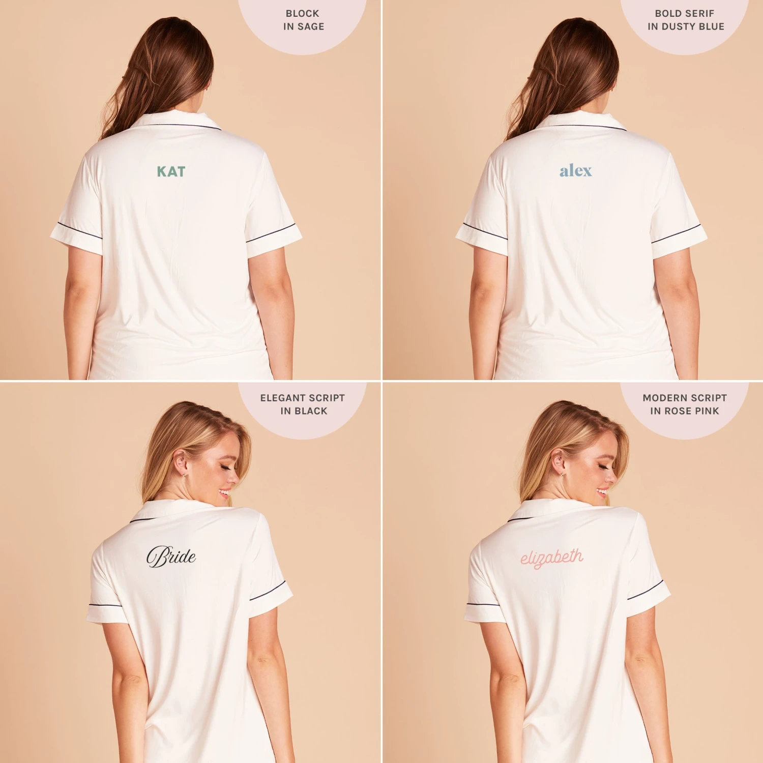 Jonny Pajama Set - White - Image 10