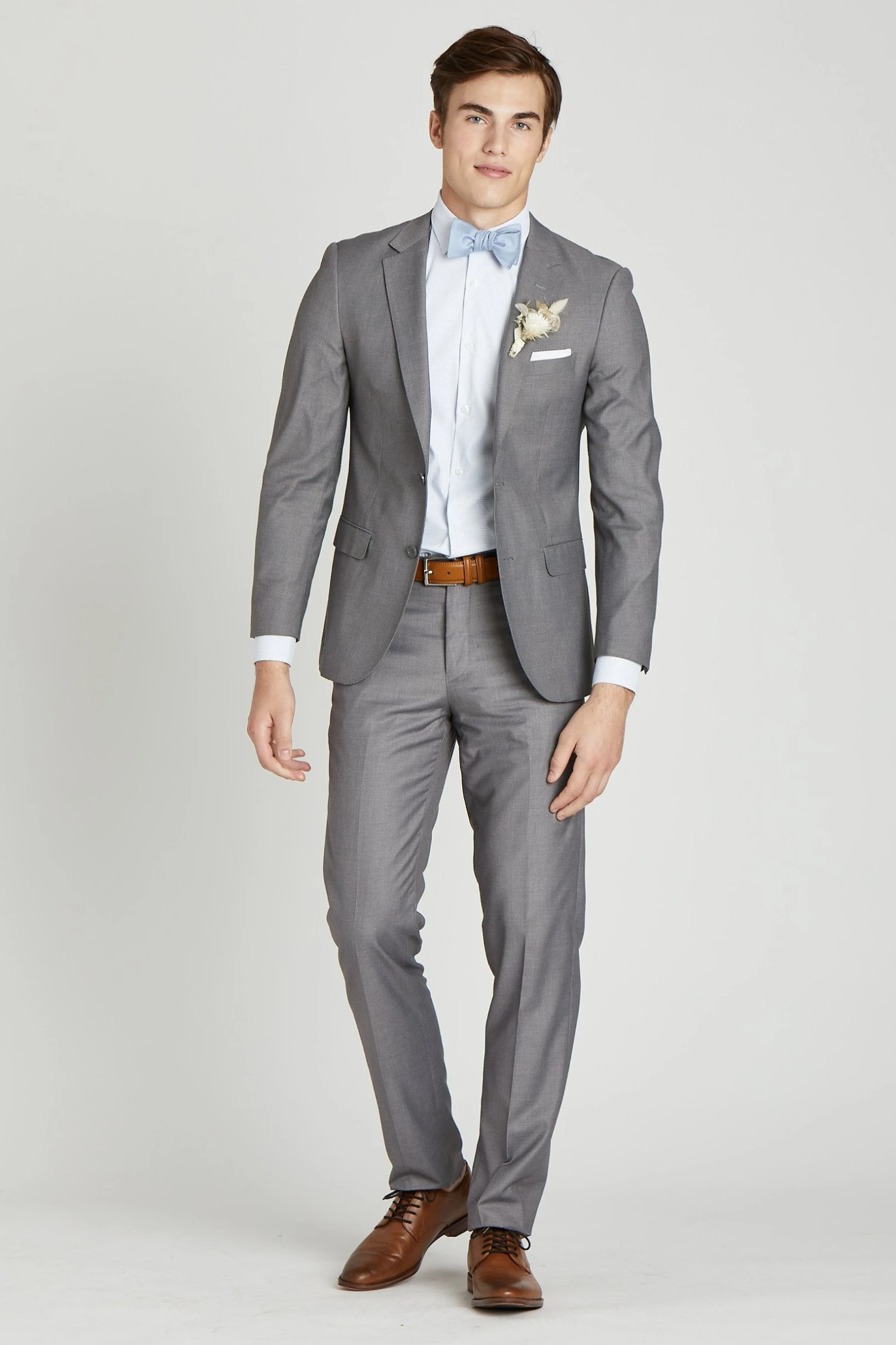 Daniel Bow Tie - Dusty Blue - Image 7