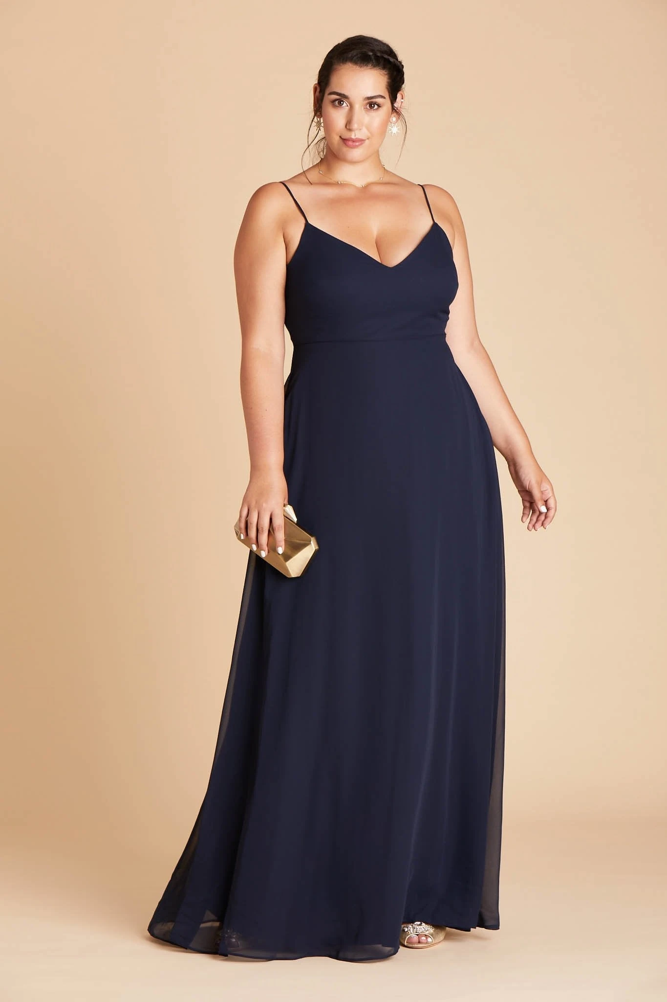 Devin Convertible Dress - Navy - Image 3
