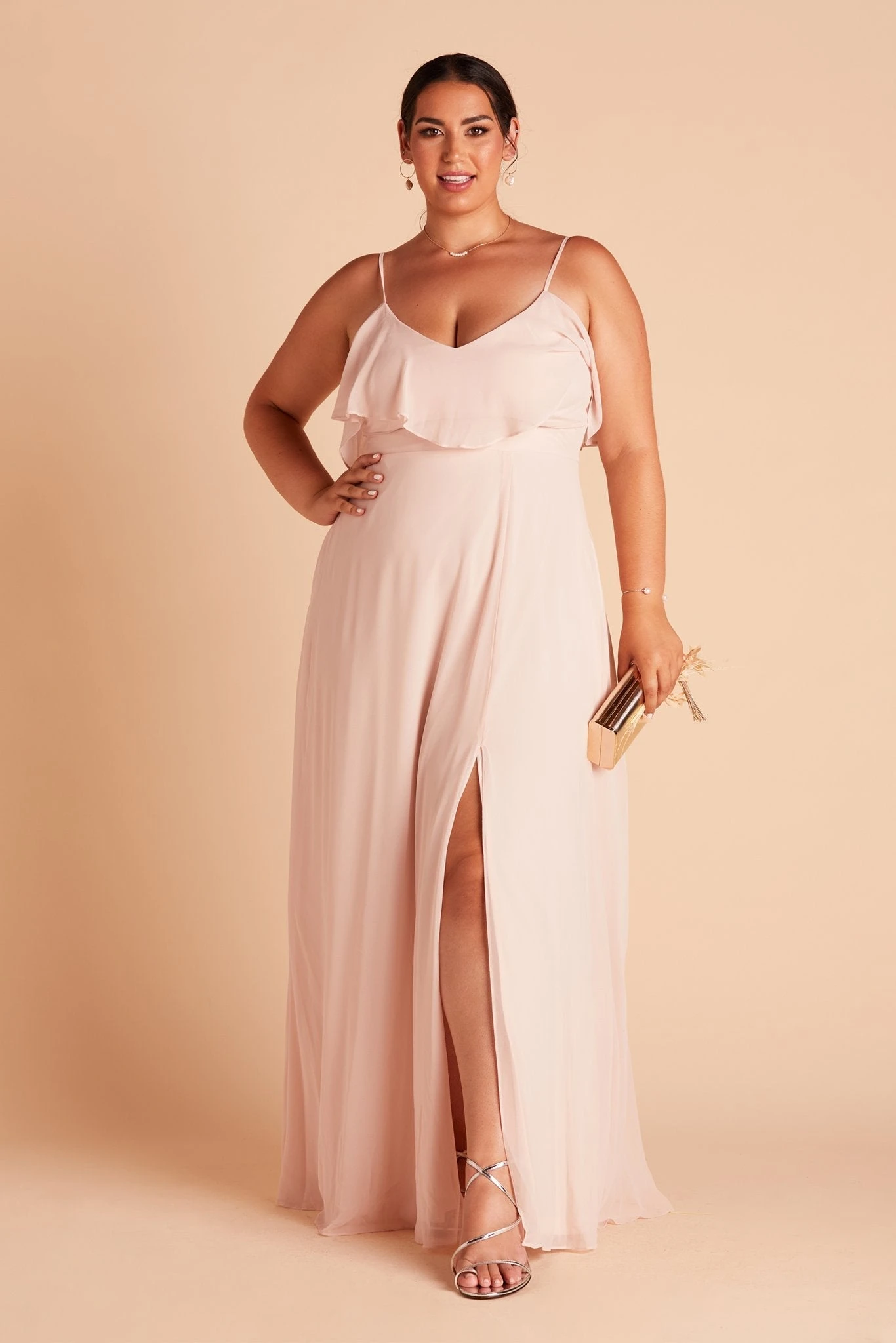 Jane Convertible Dress - Pale Blush - Image 18