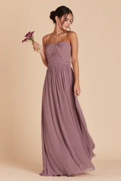 Grace Convertible Dress - Dark Mauve