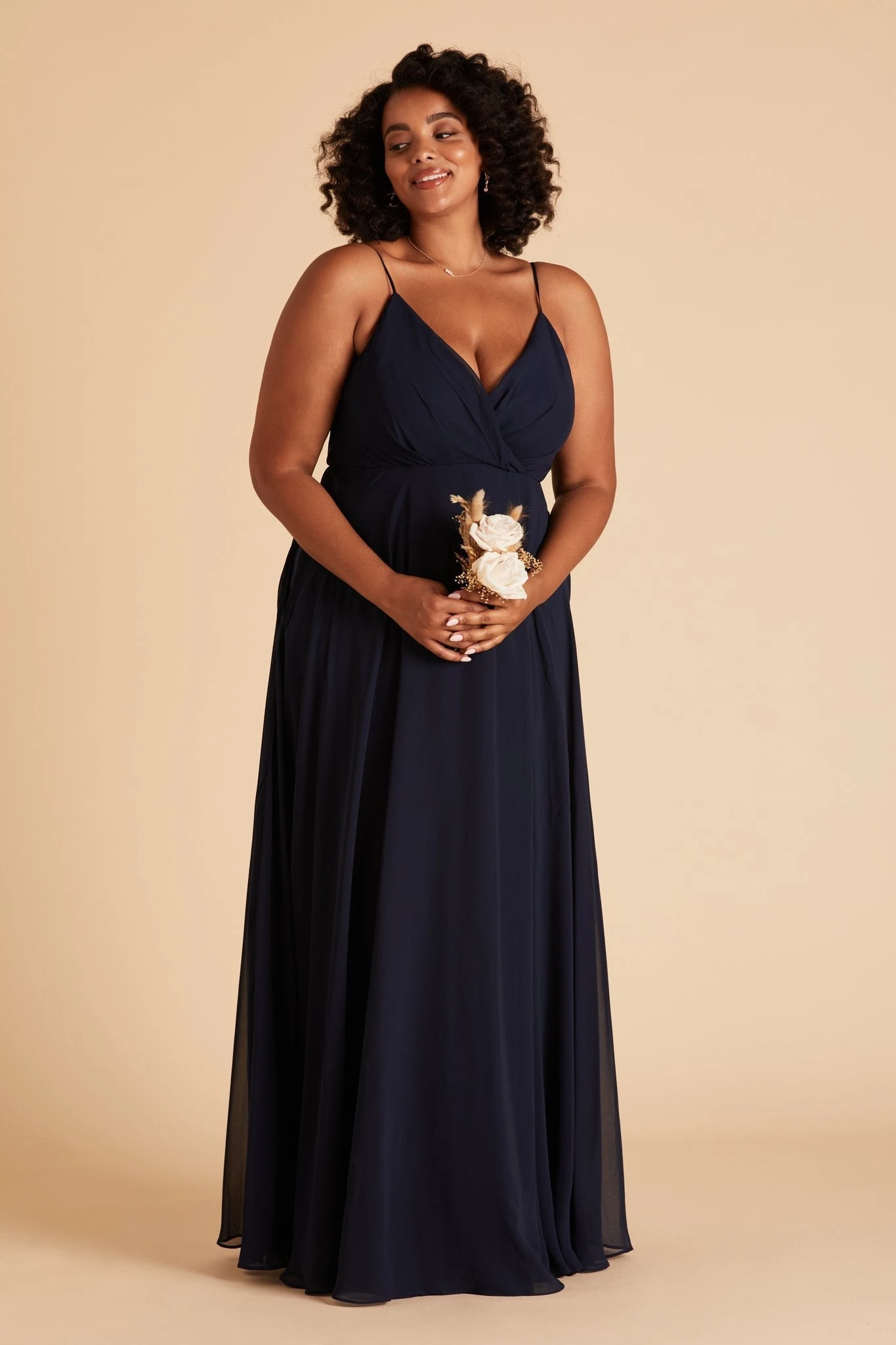 Kaia Dress - Navy - Image 13