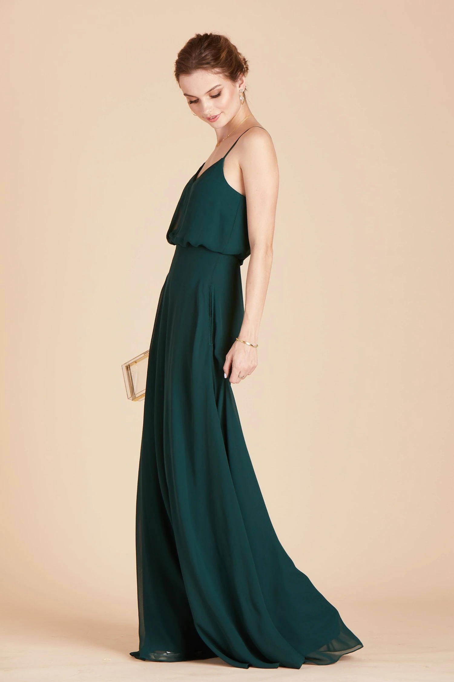 Gwennie Dress - Emerald - Image 13