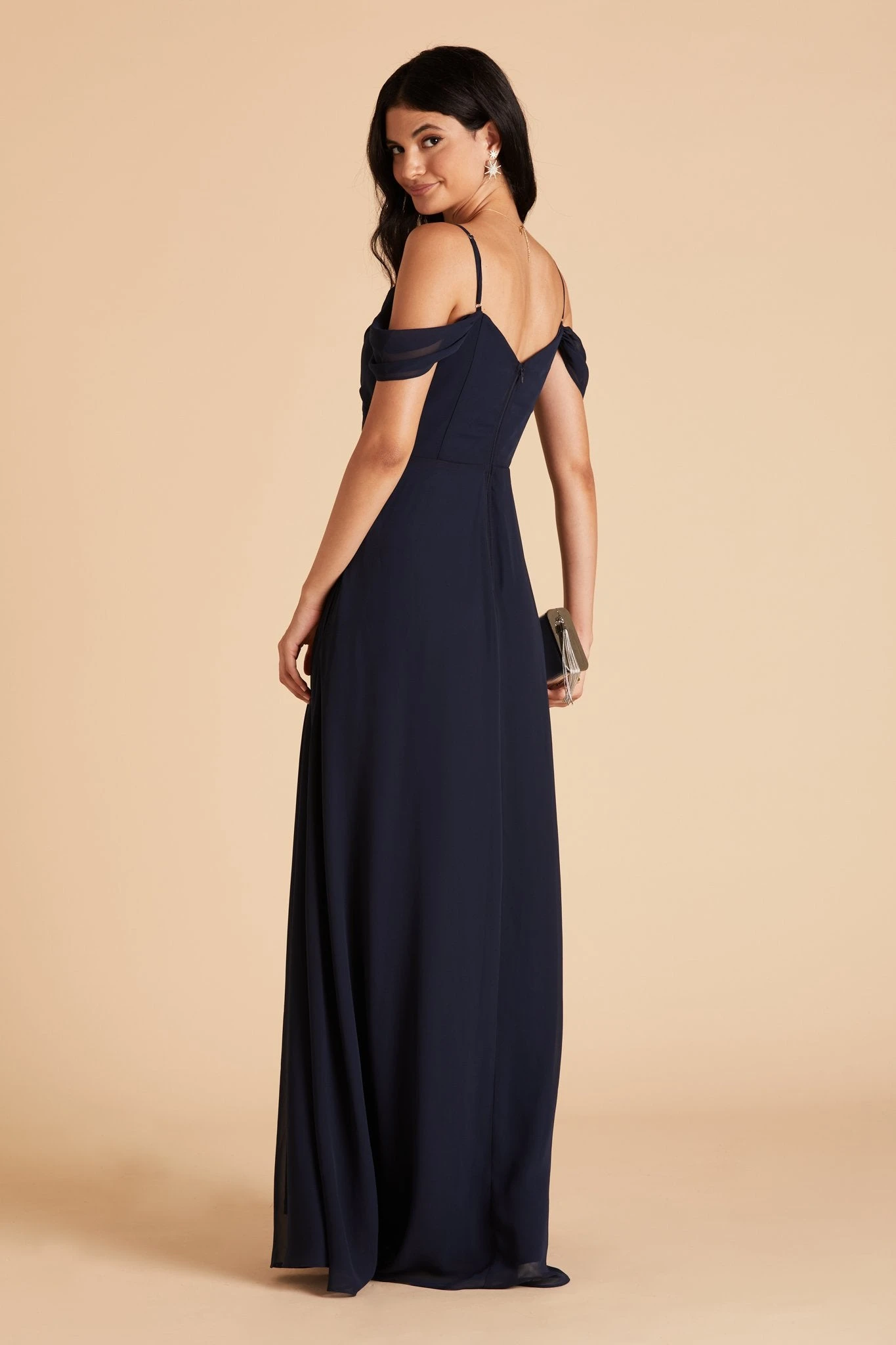 Spence Convertible Dress - Navy - Image 4