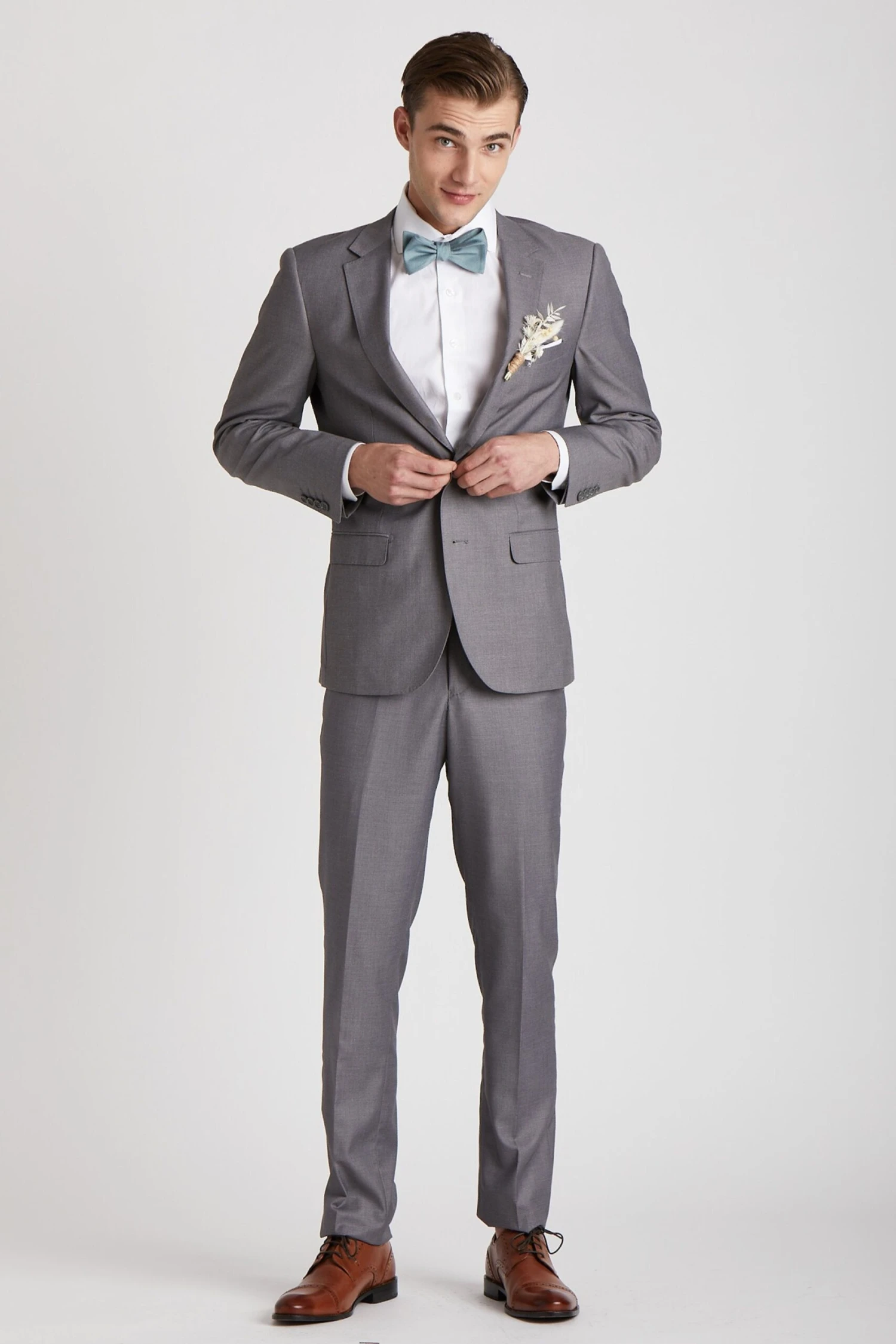 Daniel Bow Tie - Sea Glass - Image 4