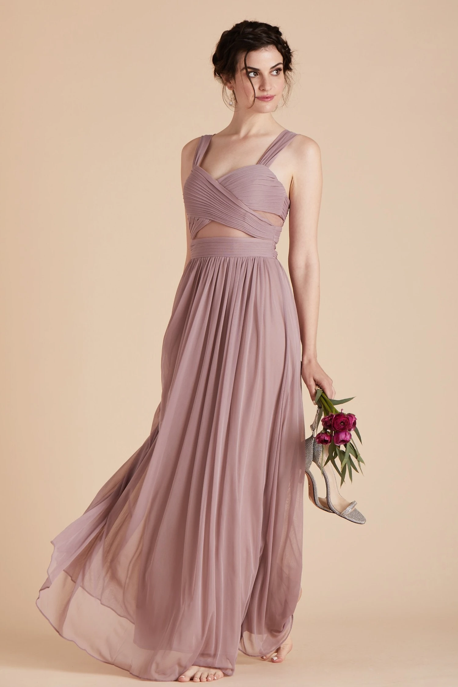 Elsye Dress - Mauve - Image 6