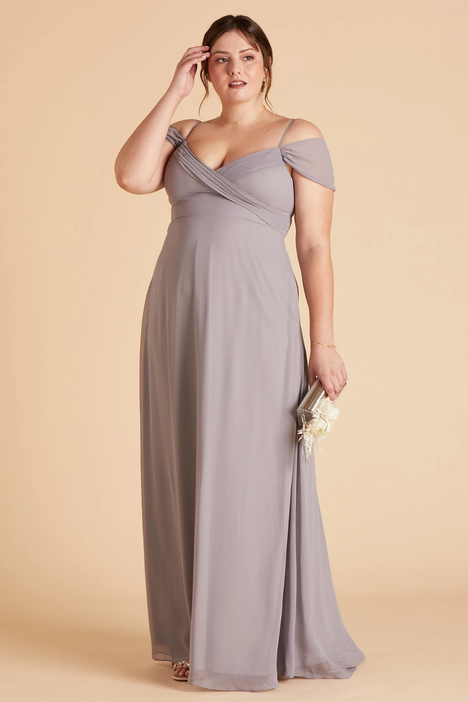 Spence Convertible Dress - Silver - Image 13