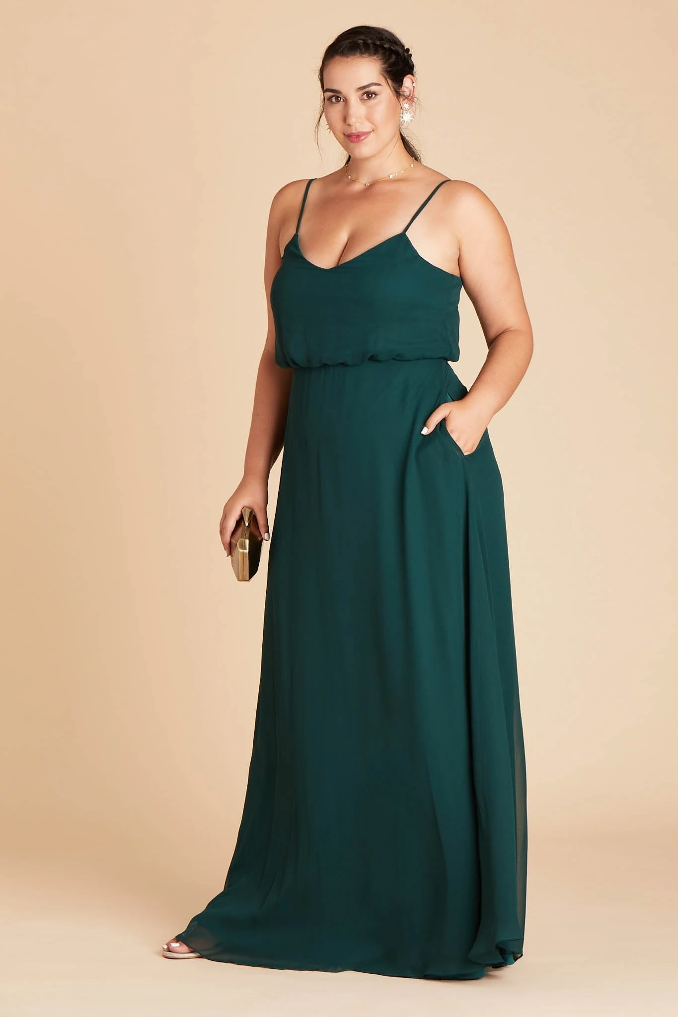 Gwennie Dress - Emerald - Image 19