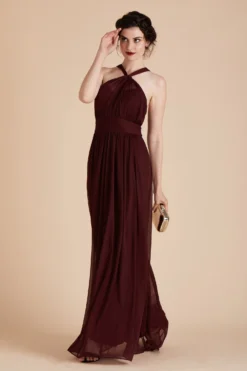 Kiko Dress - Cabernet