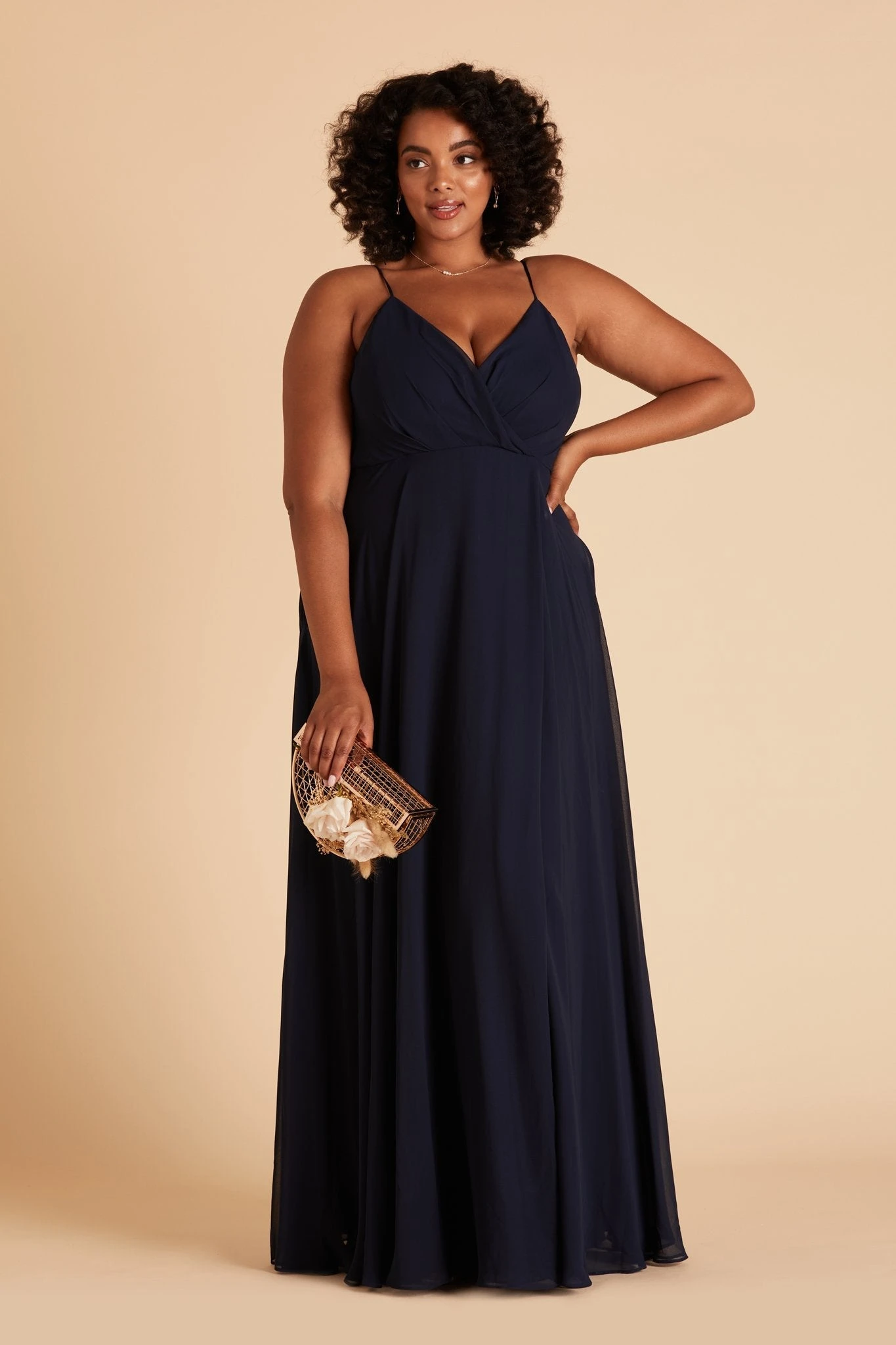 Kaia Dress - Navy - Image 2