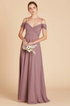 Spence Convertible Dress - Dark Mauve