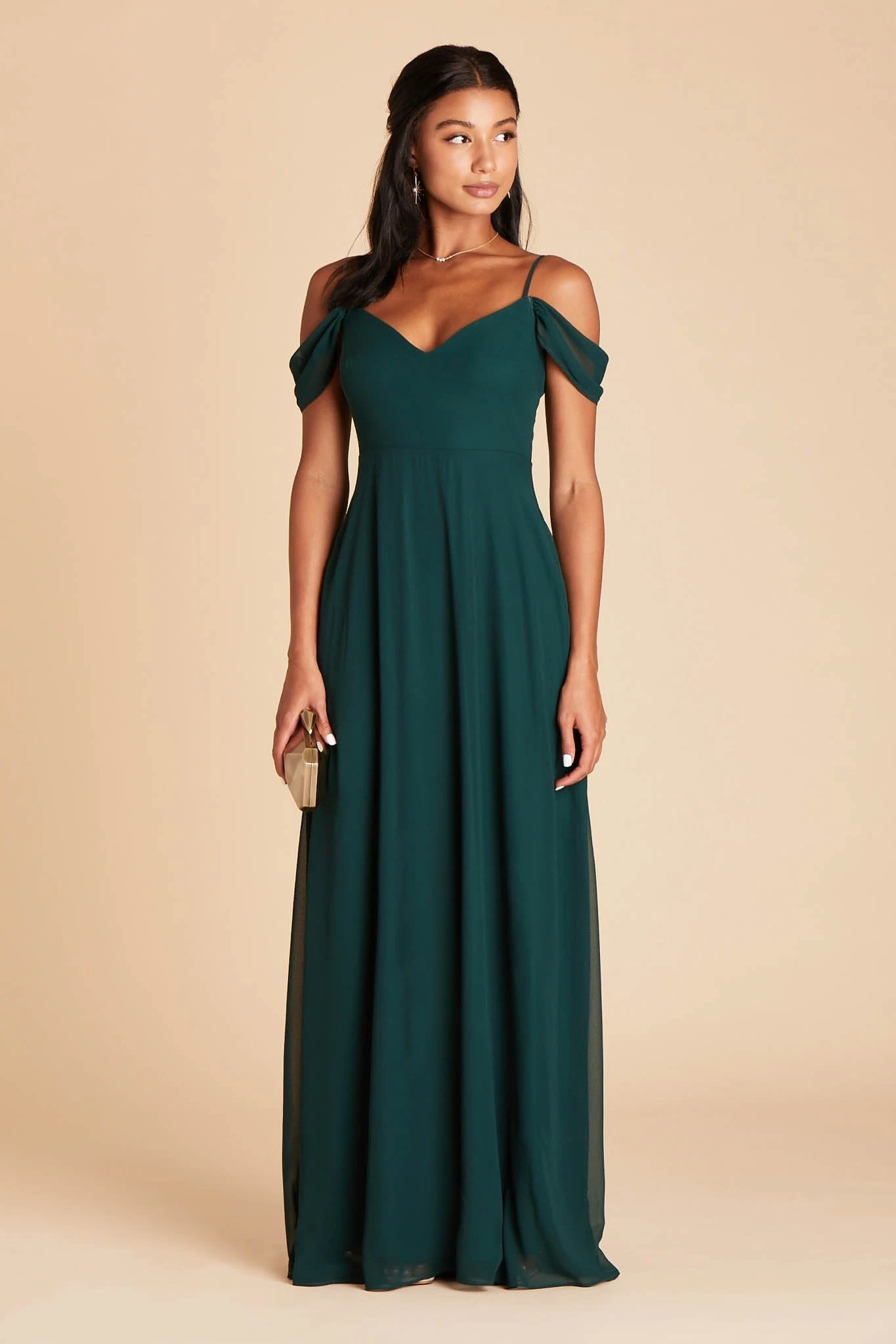 Devin Convertible Dress - Emerald - Image 6