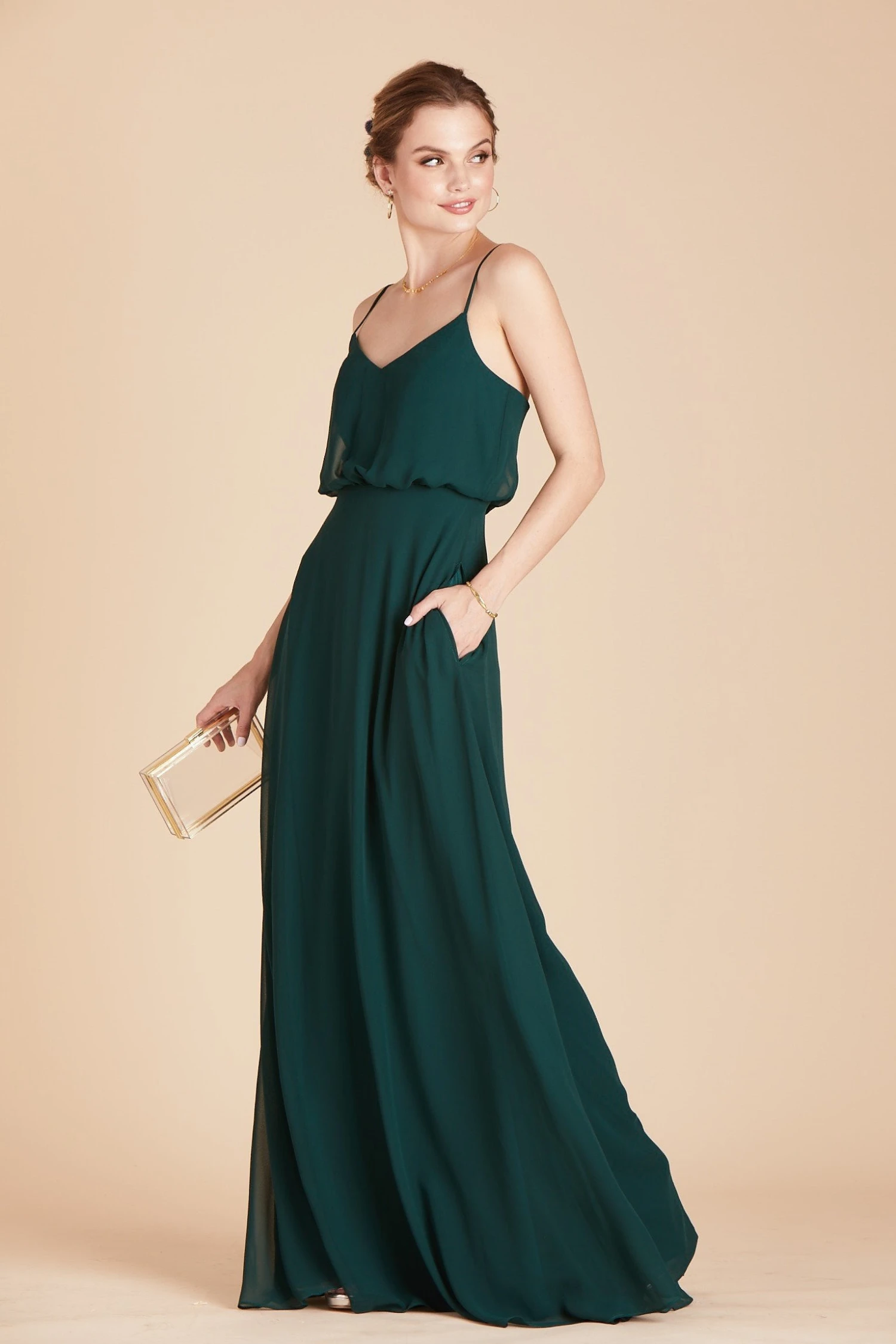 Gwennie Dress - Emerald - Image 12