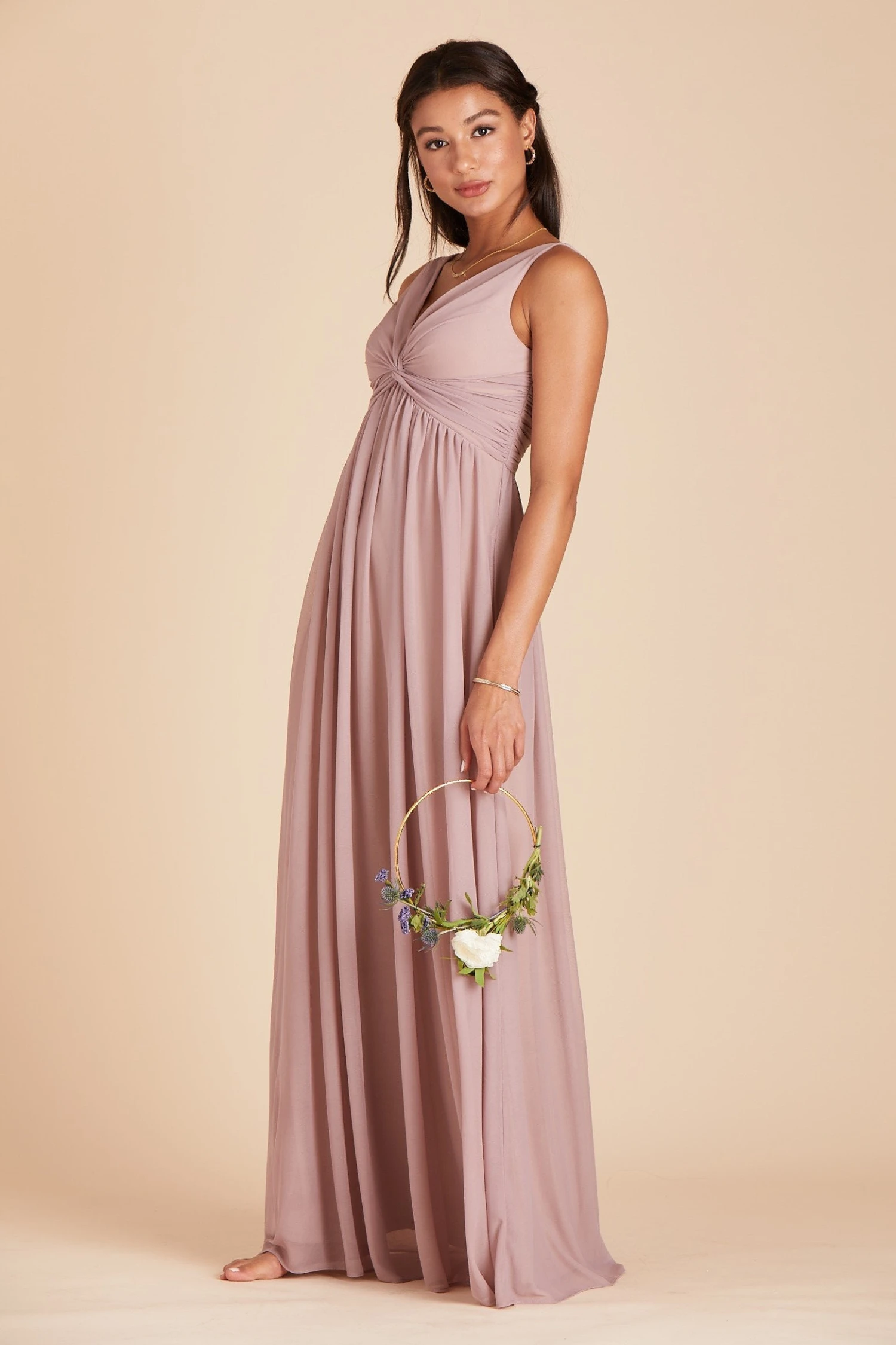 Lianna Dress - Mauve - Image 7