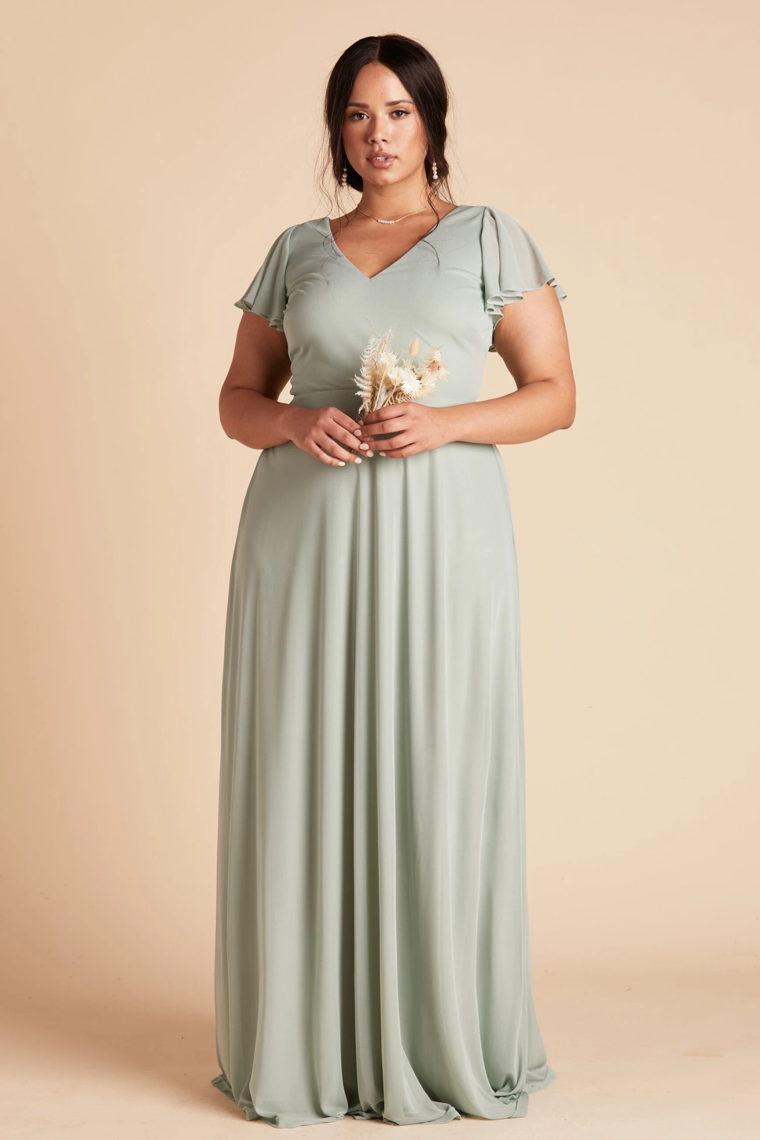 Hannah Dress - Sage