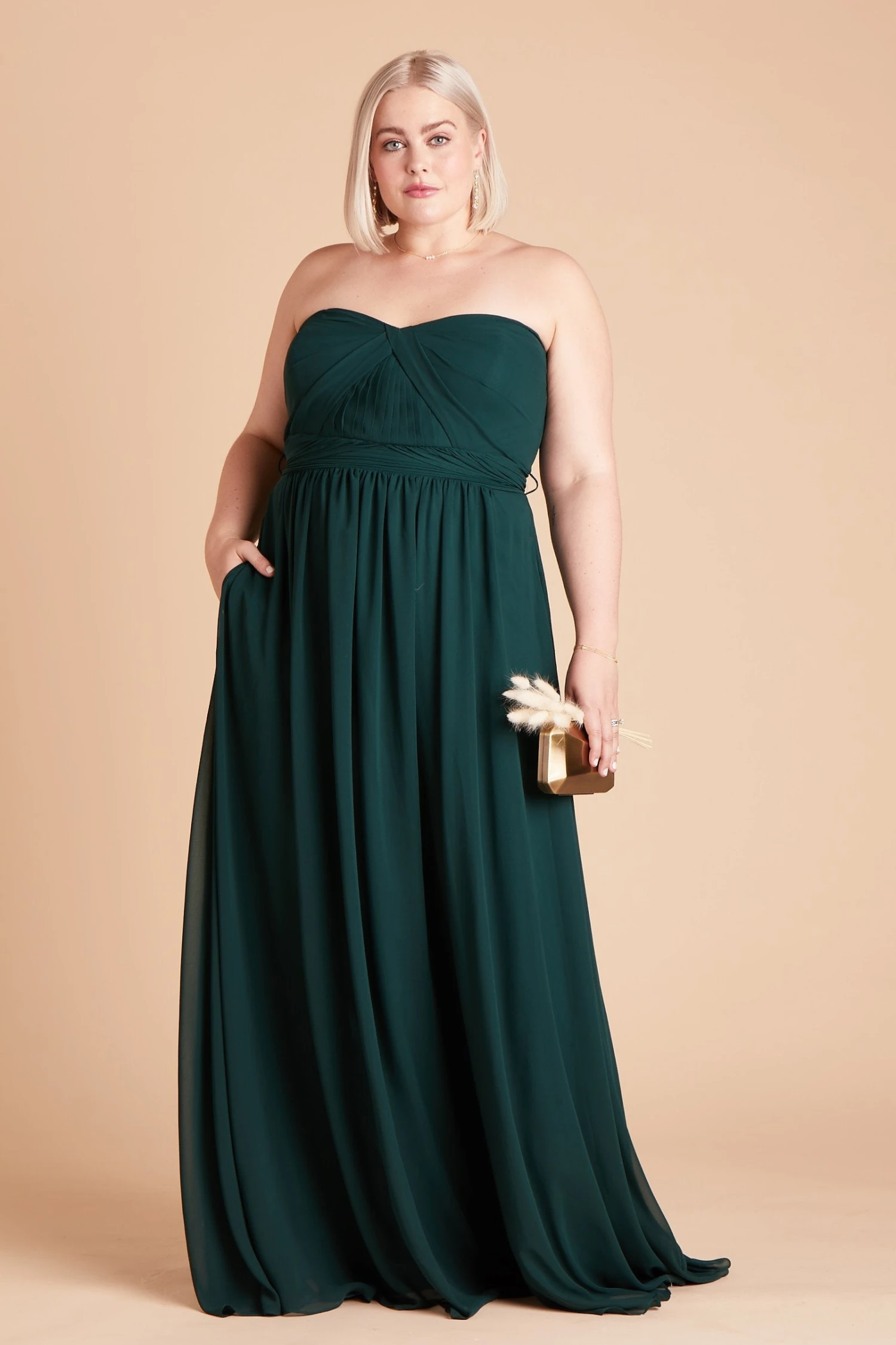 Grace Convertible Dress - Emerald - Image 20
