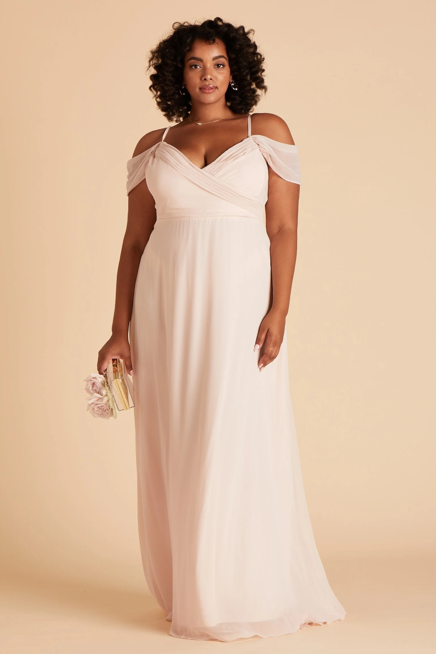 Spence Convertible Dress - Pale Blush - Image 2