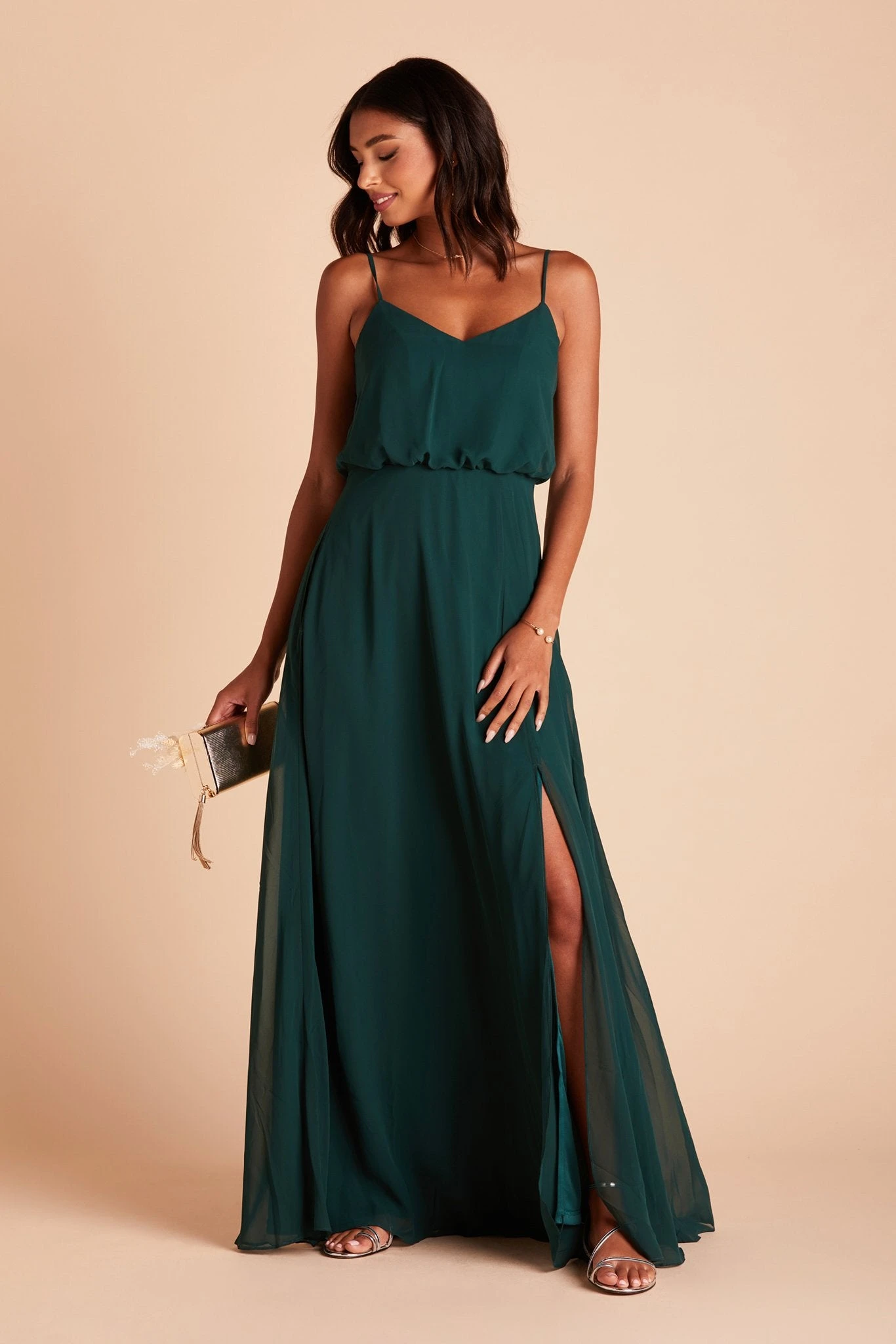 Gwennie Dress - Emerald - Image 5