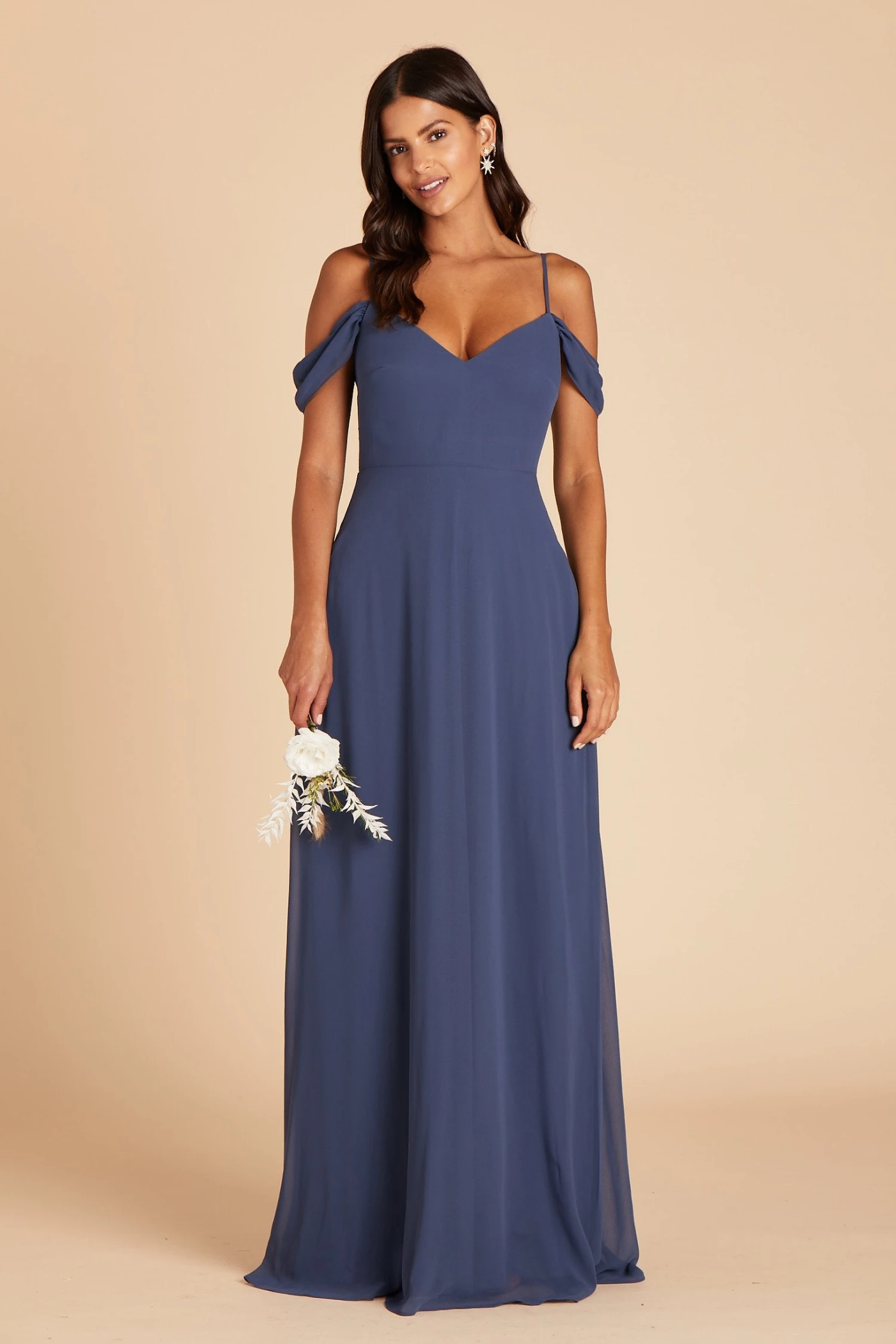 Devin Convertible Dress - Slate Blue - Image 8