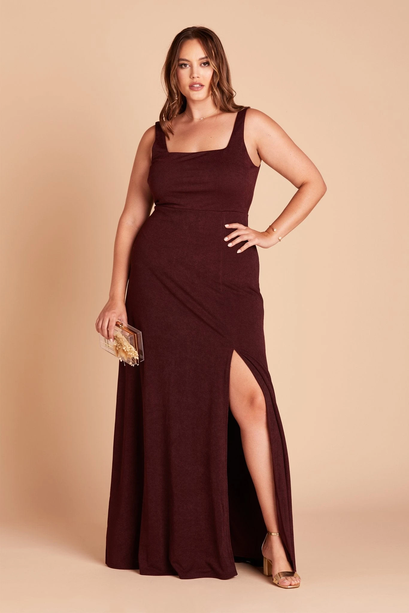 Alex Convertible Dress - Cabernet - Image 2