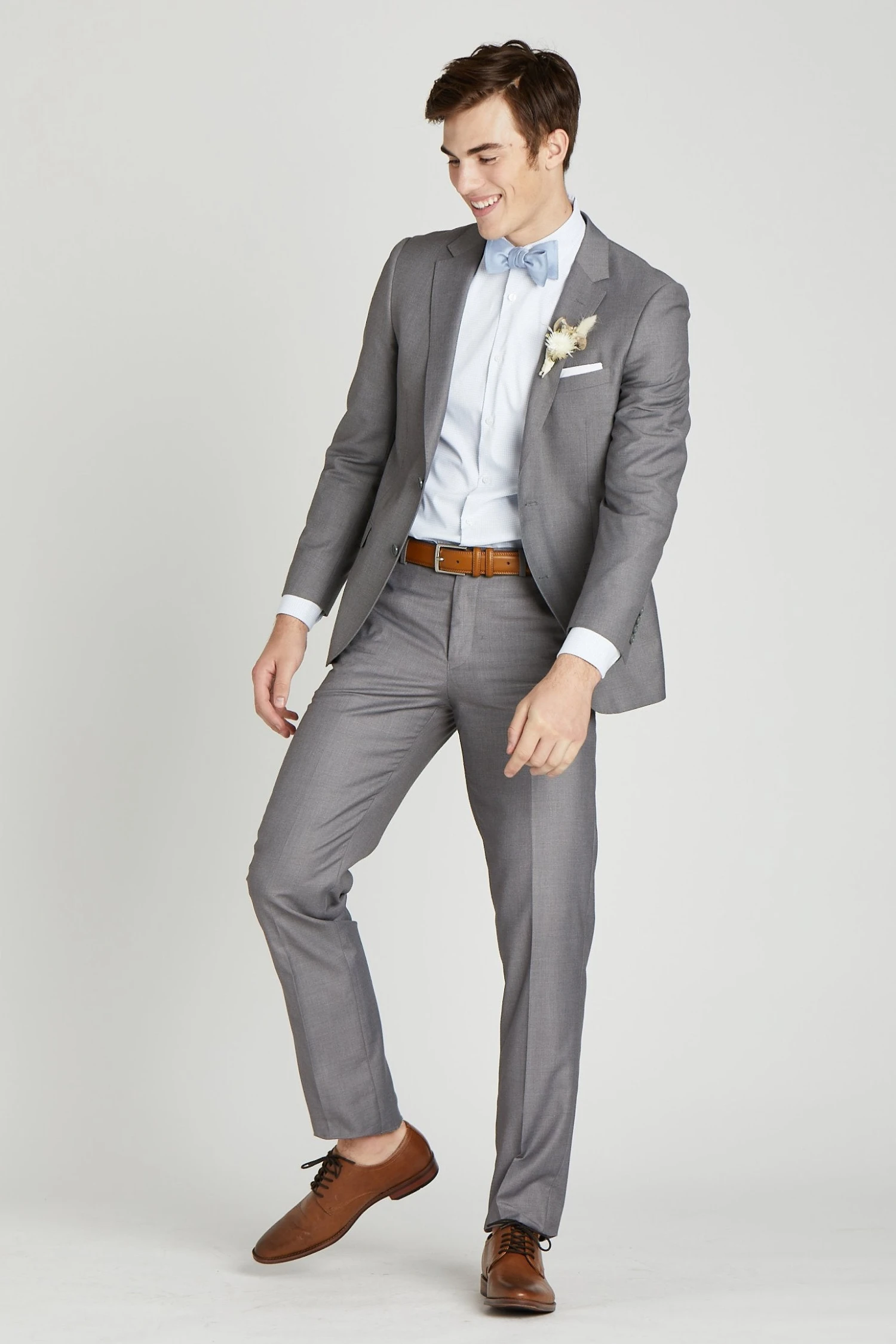 Daniel Bow Tie - Dusty Blue - Image 3