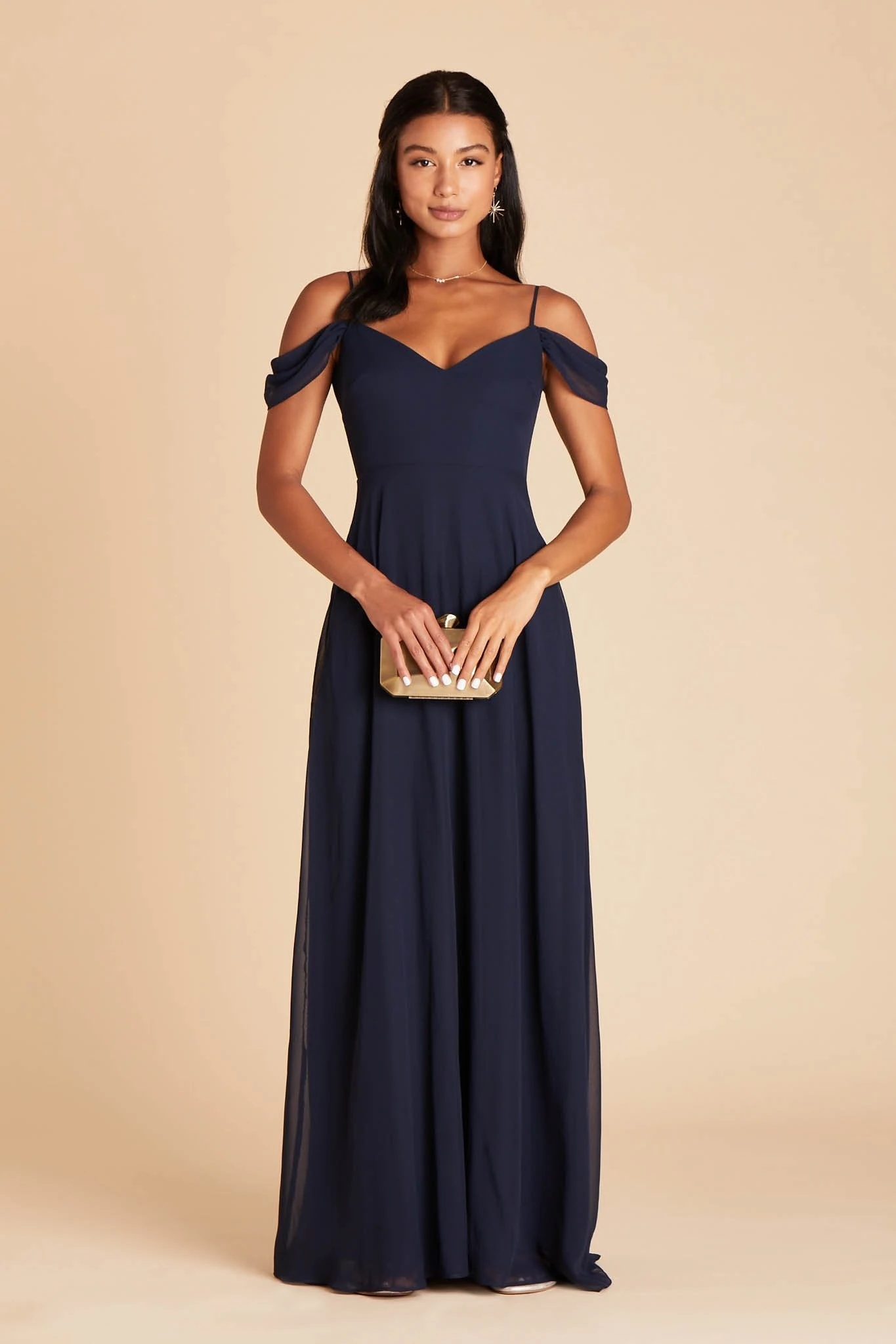 Devin Convertible Dress - Navy - Image 12