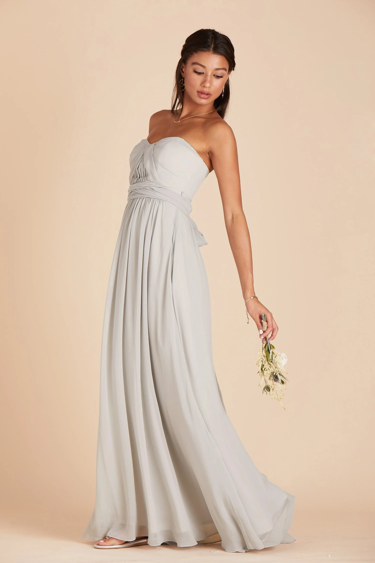 Grace Convertible Dress - Dove Gray - Image 3