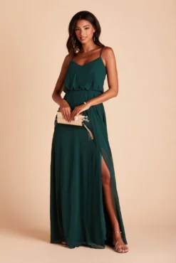 Gwennie Dress - Emerald