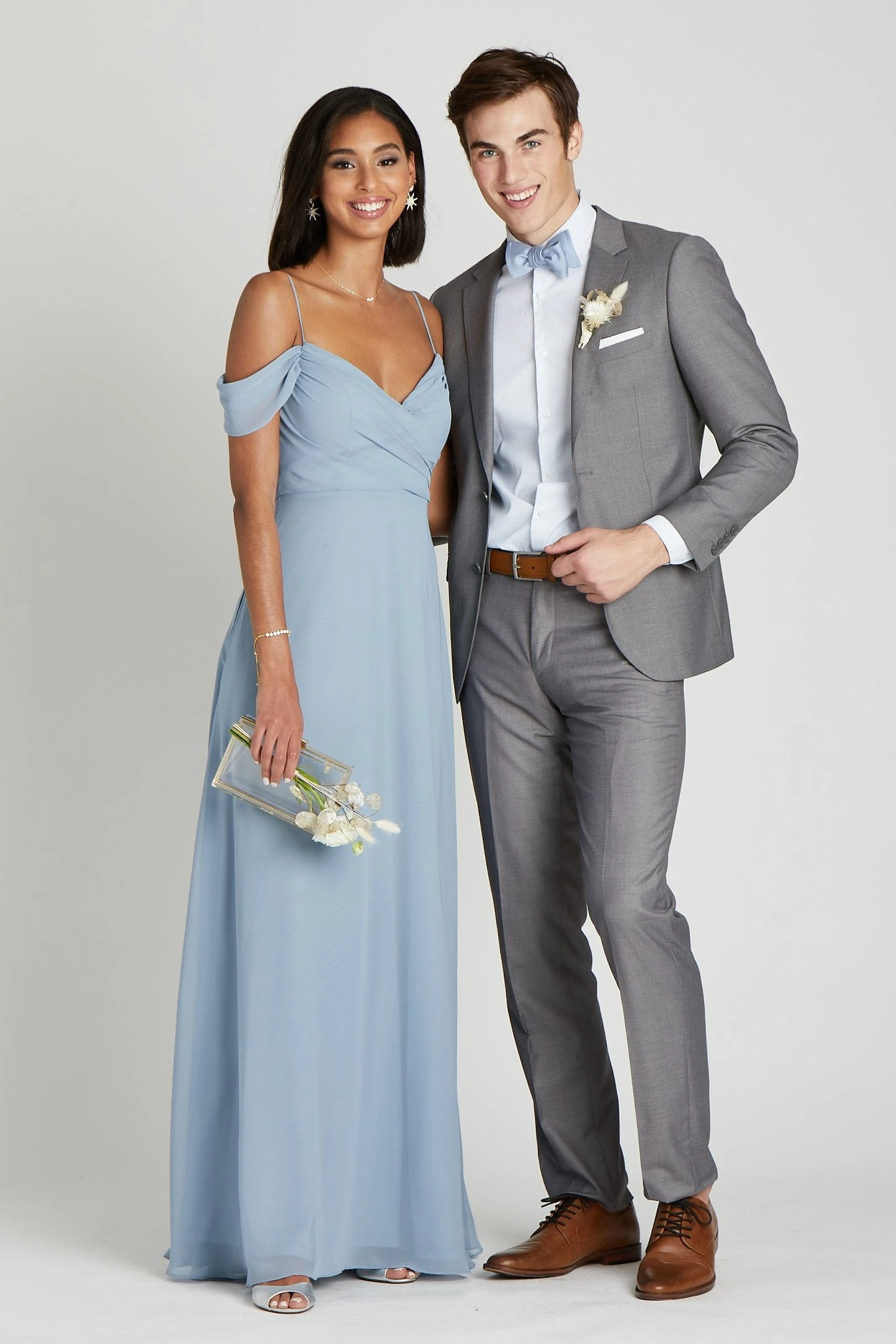 Daniel Bow Tie - Dusty Blue - Image 2