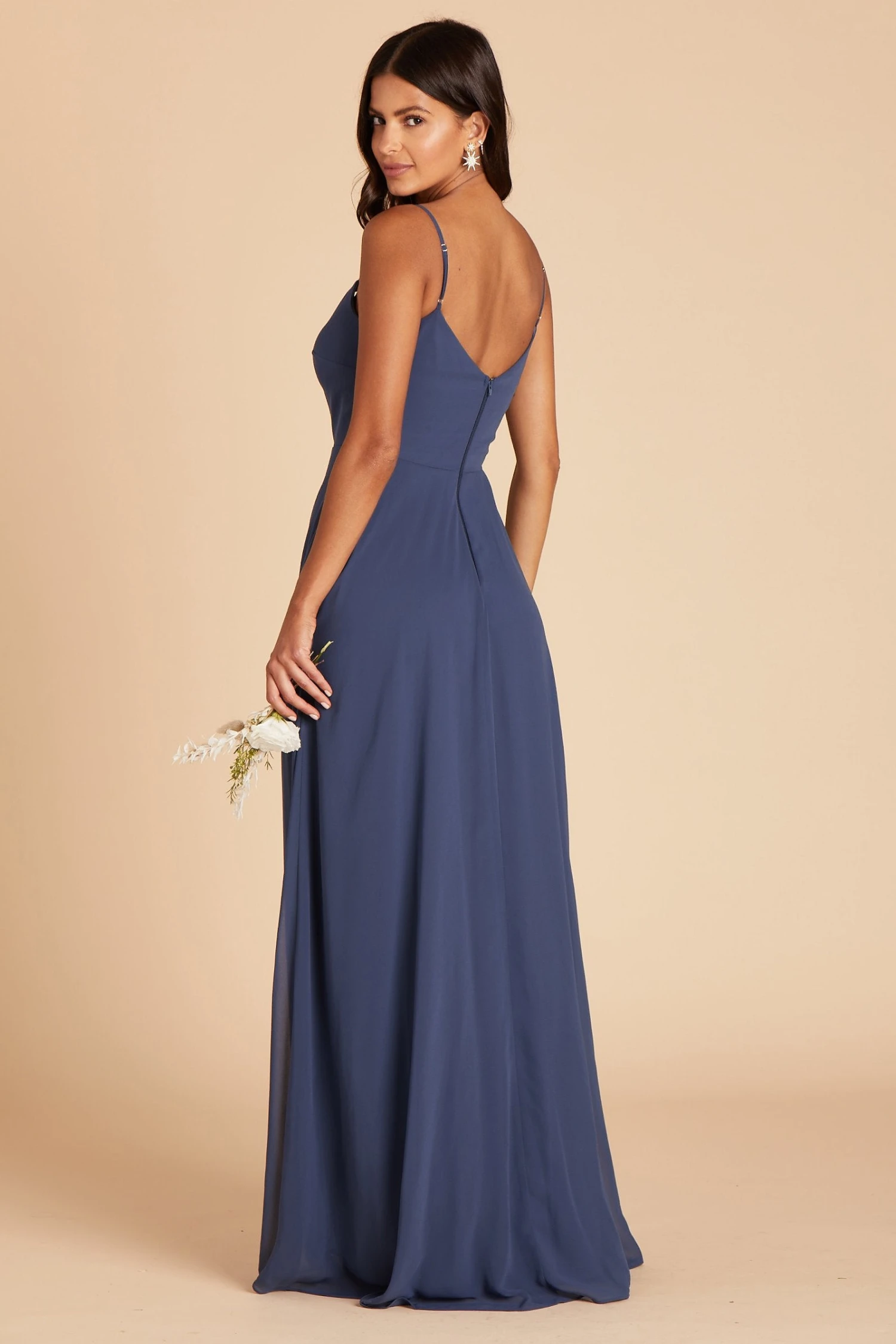 Devin Convertible Dress - Slate Blue - Image 17
