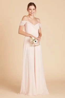 Spence Convertible Dress - Pale Blush