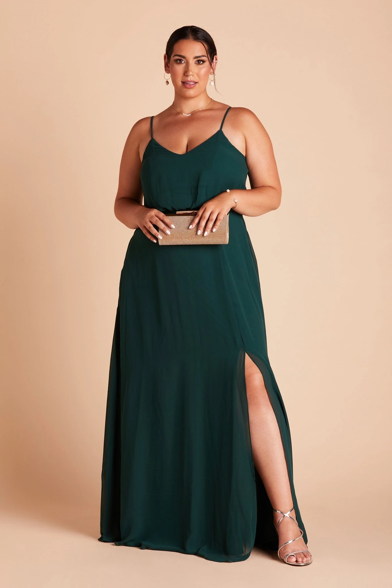 Gwennie Dress - Emerald - Image 3