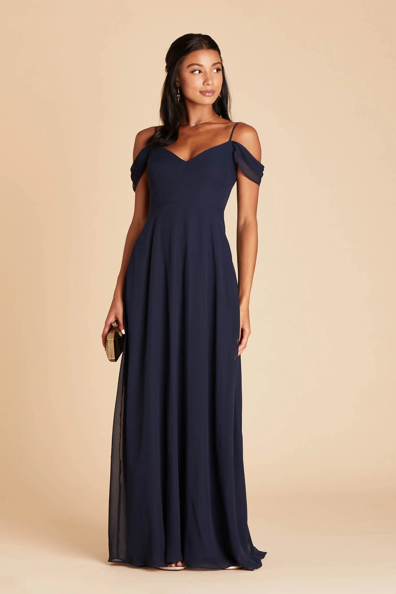 Devin Convertible Dress - Navy - Image 15