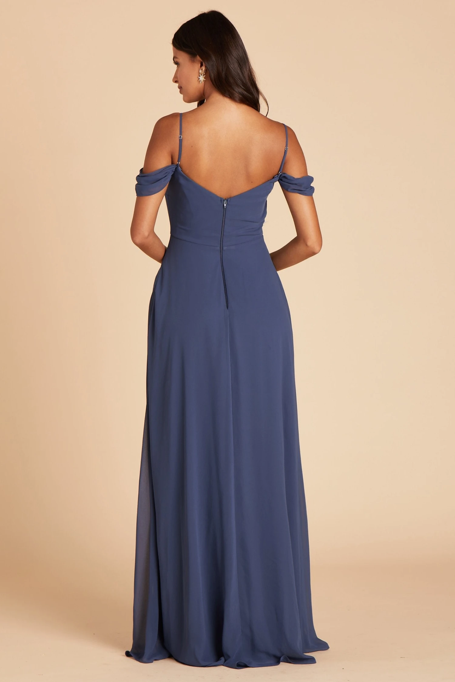 Devin Convertible Dress - Slate Blue - Image 19