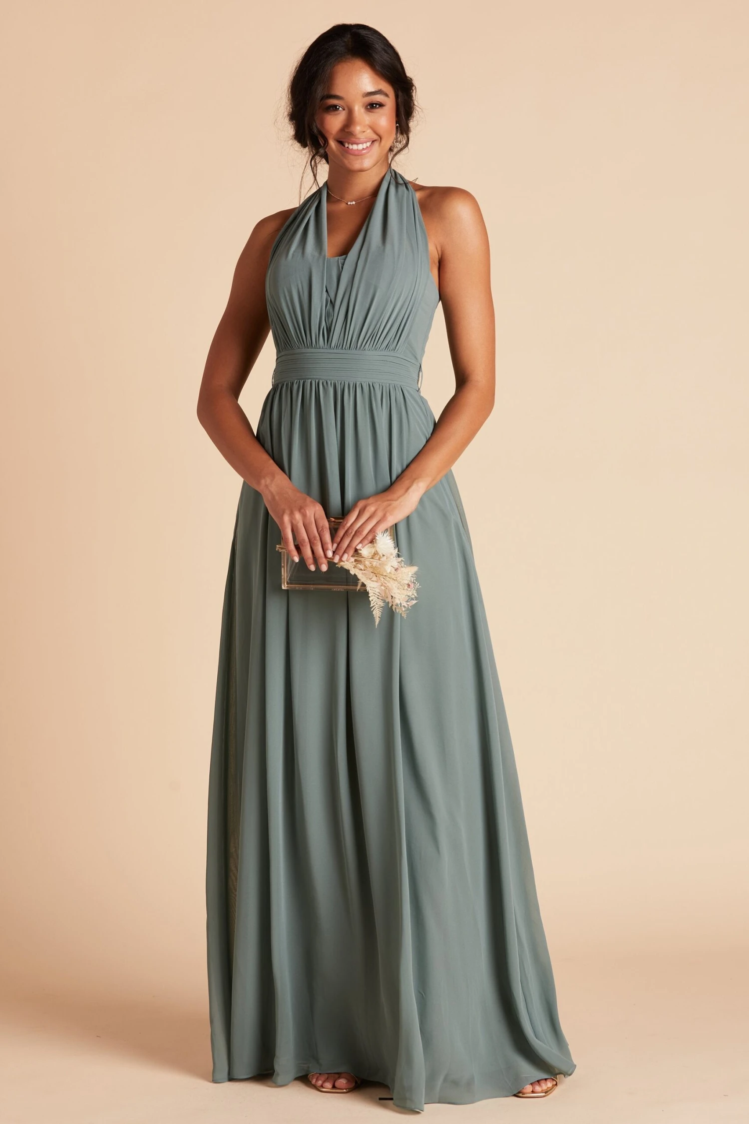Grace Convertible Dress - Sea Glass - Image 11