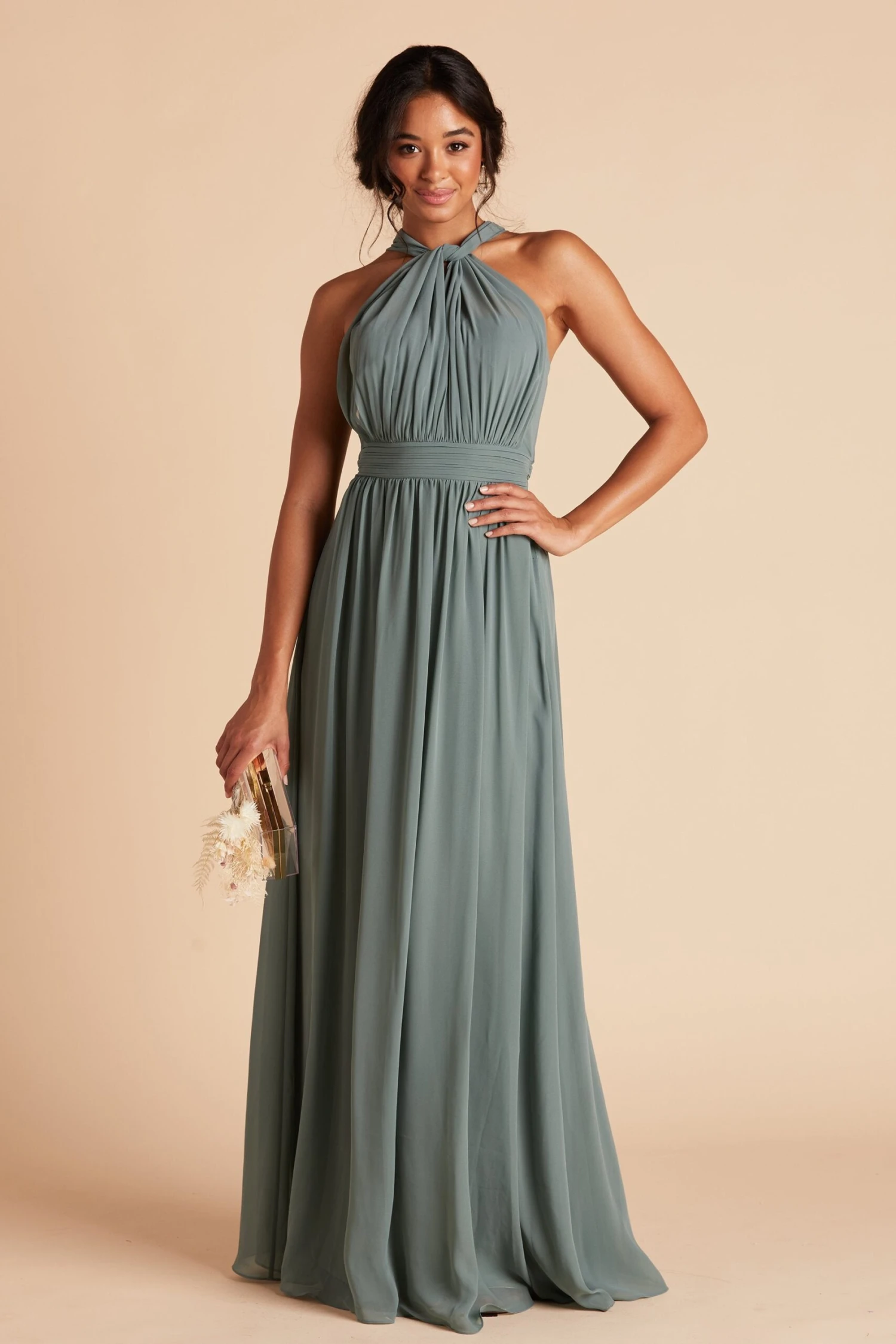 Grace Convertible Dress - Sea Glass - Image 12