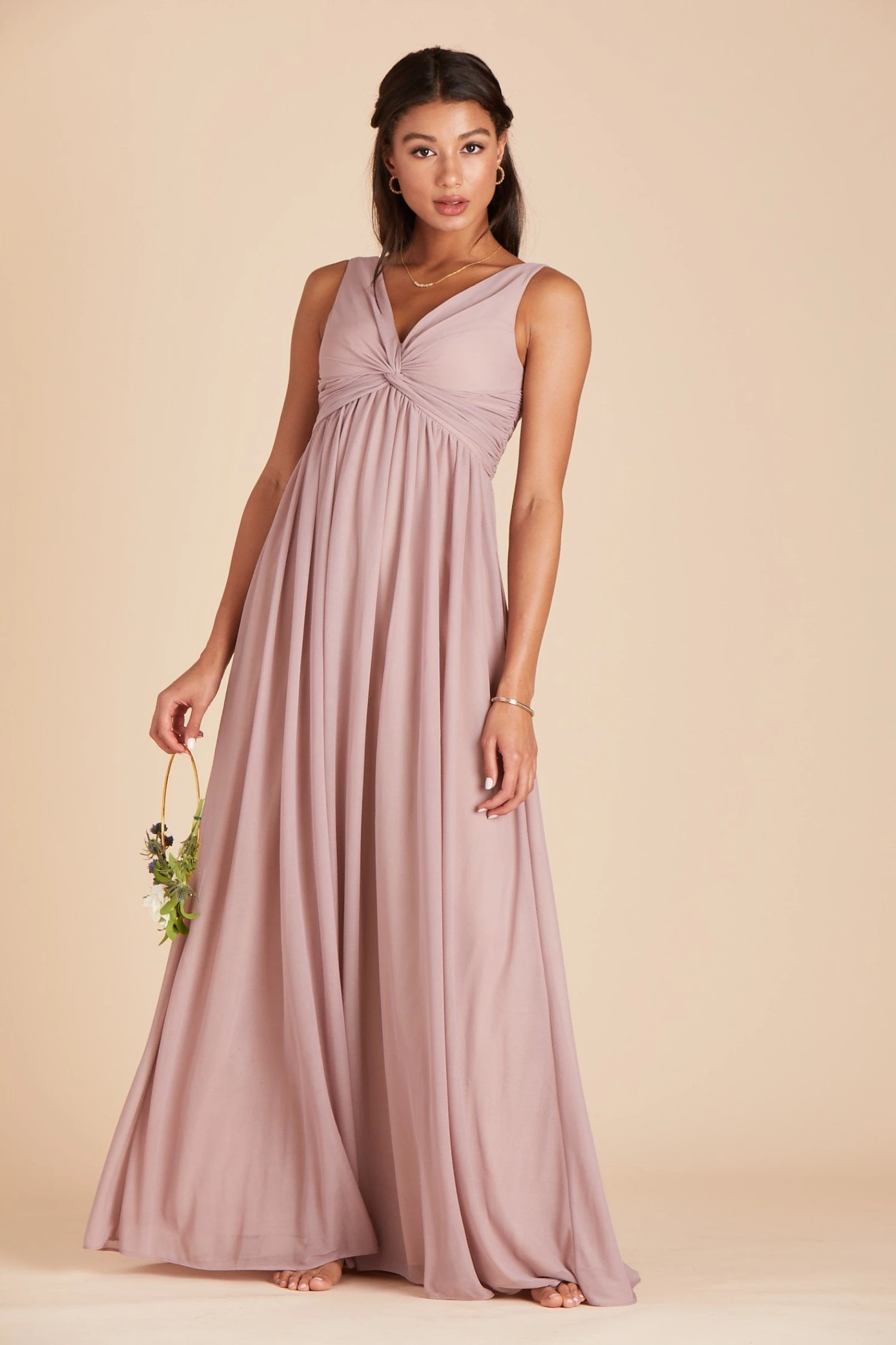 Lianna Dress - Mauve - Image 5